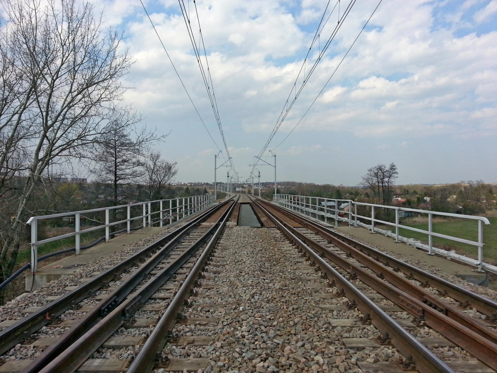 Prace budowlane na torze kolejowym, Kraków  - Jernbanearbejde