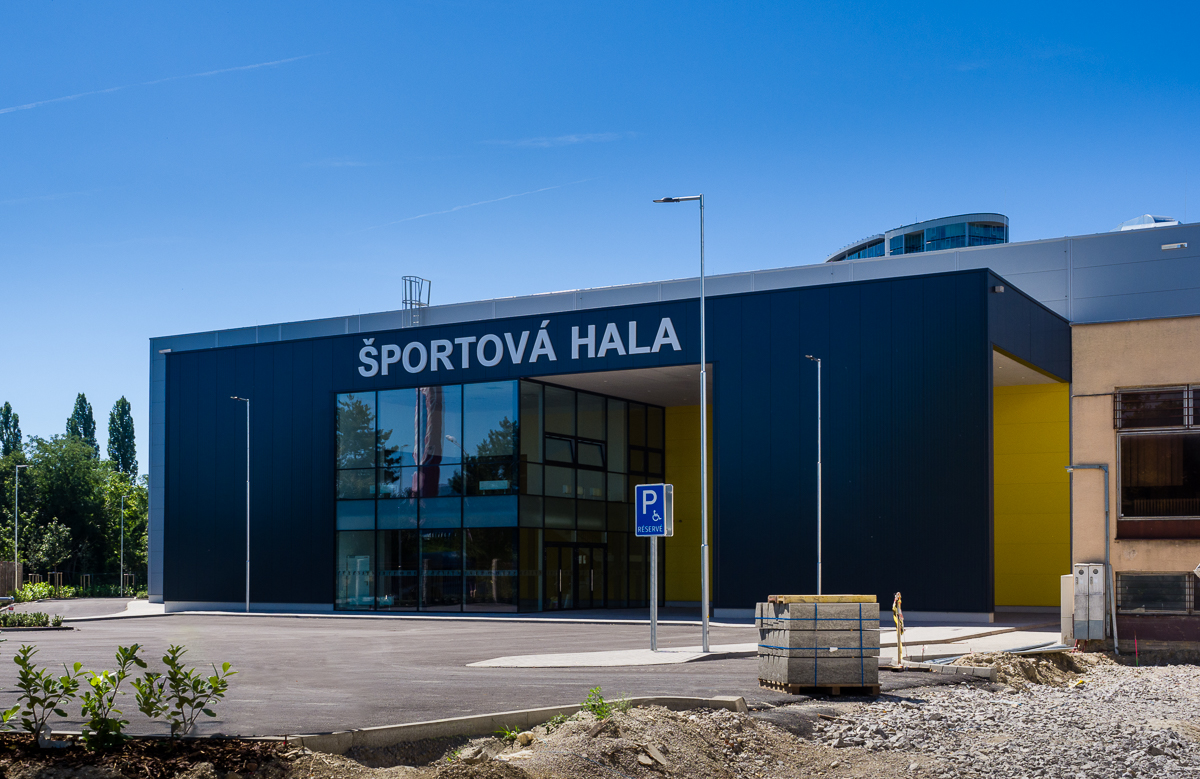 Športová hala Bratislava - Byggearbejde