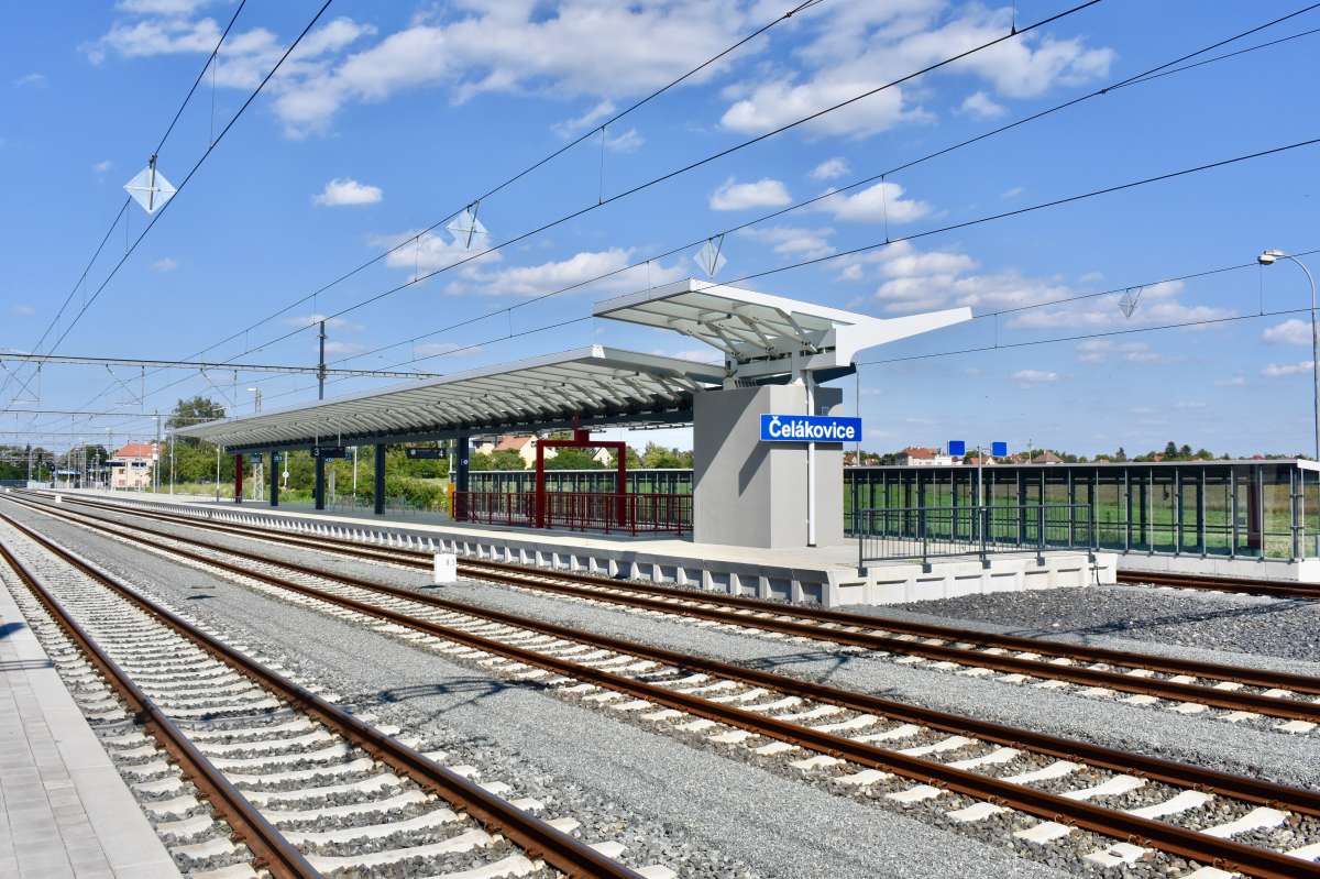 Optimalizace trati Lysá nad Labem – Praha Vysočany, 2. stavba / I. část žel. stanice Čelákovice  - Jernbaner