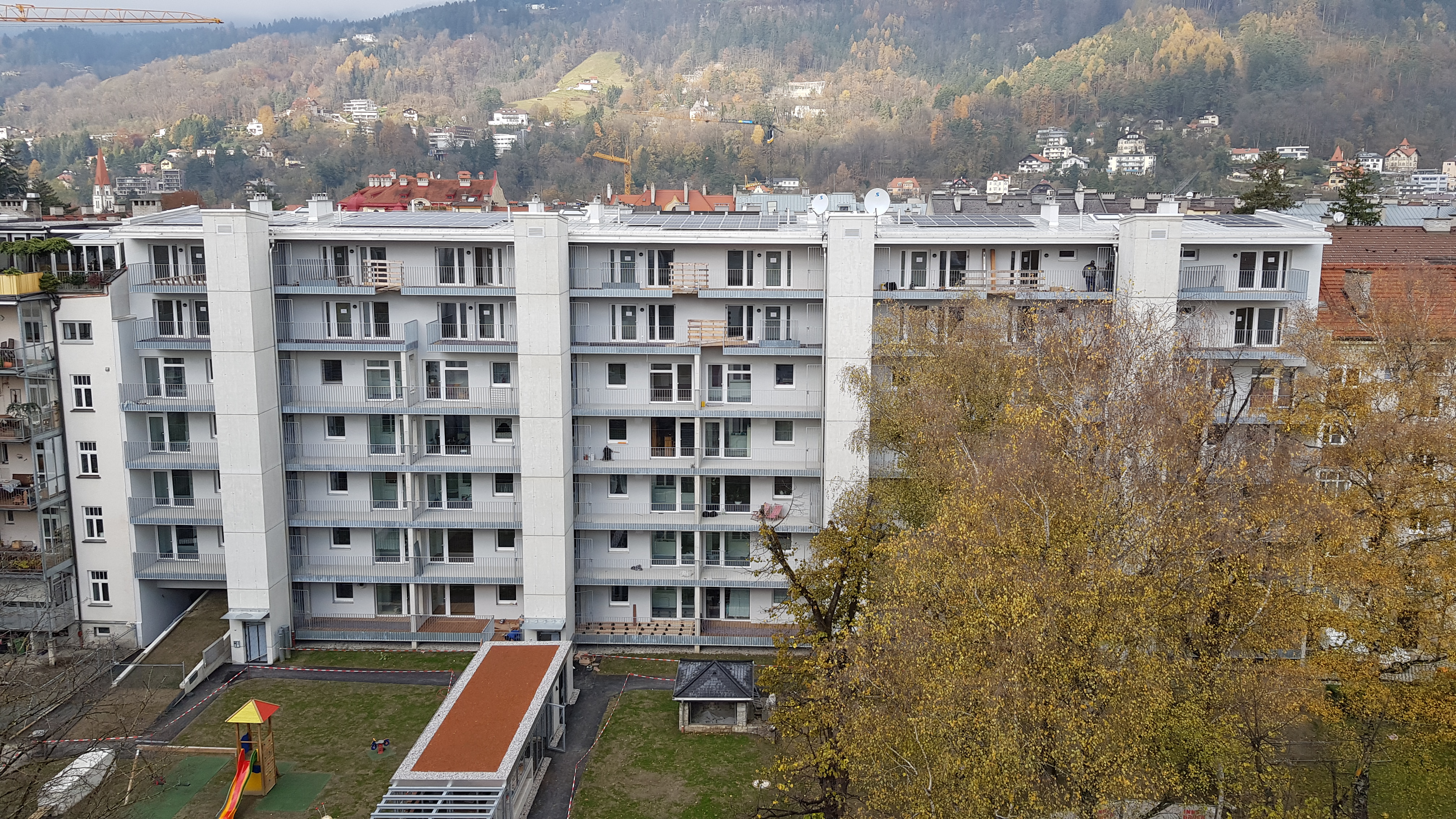 Bauvorhaben Schubertblock-Mozartstraße - Byggearbejde