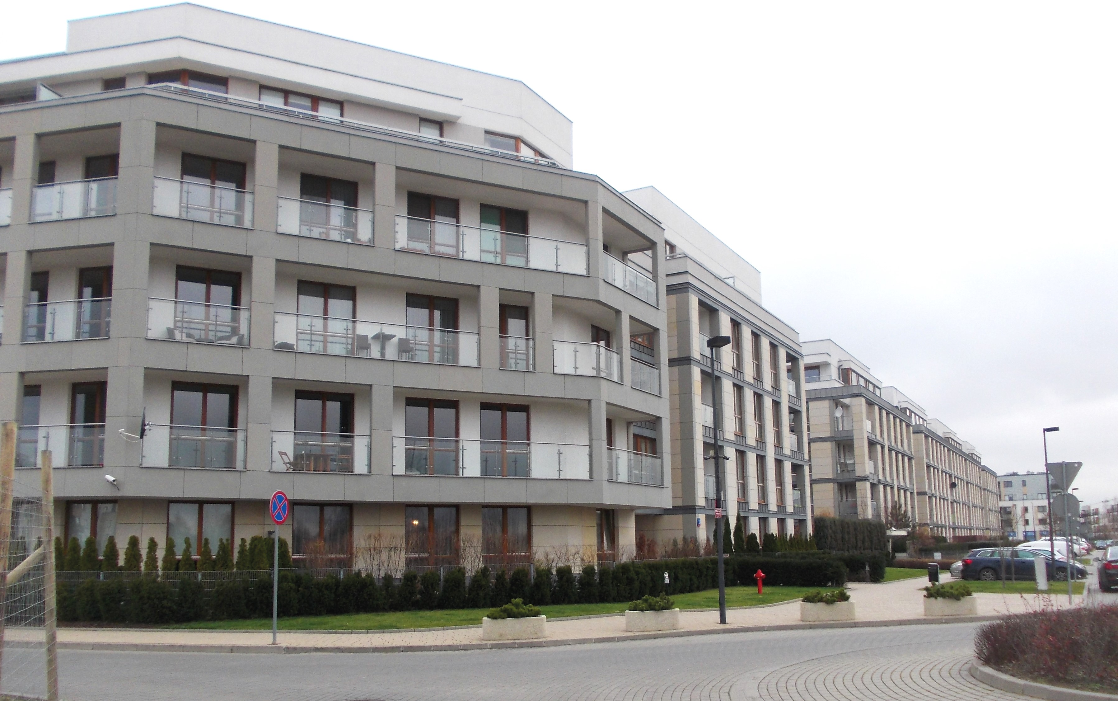 Zespół Mieszkaniowy Wilanów ONE w Warszawie - Byggearbejde