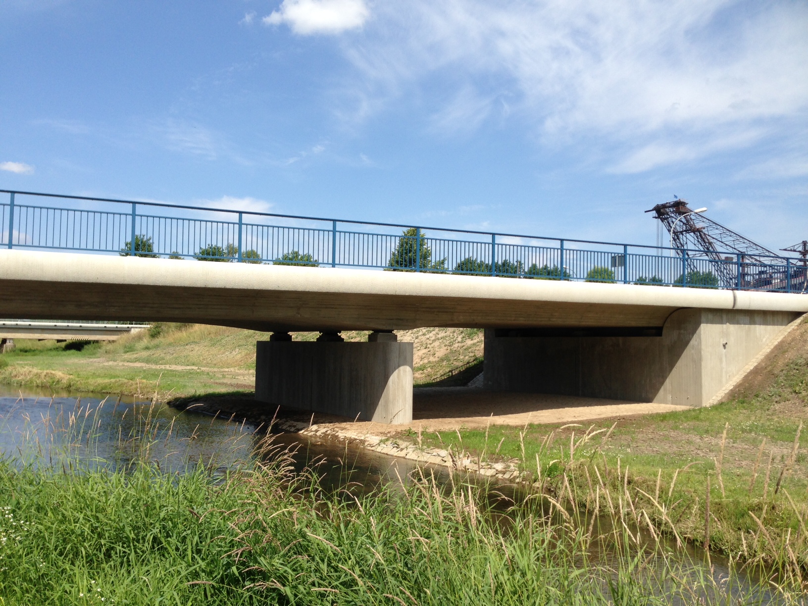 Hagenwerder - B 99, Brücke über die Pließnitz  - Vej- og brobyggeri