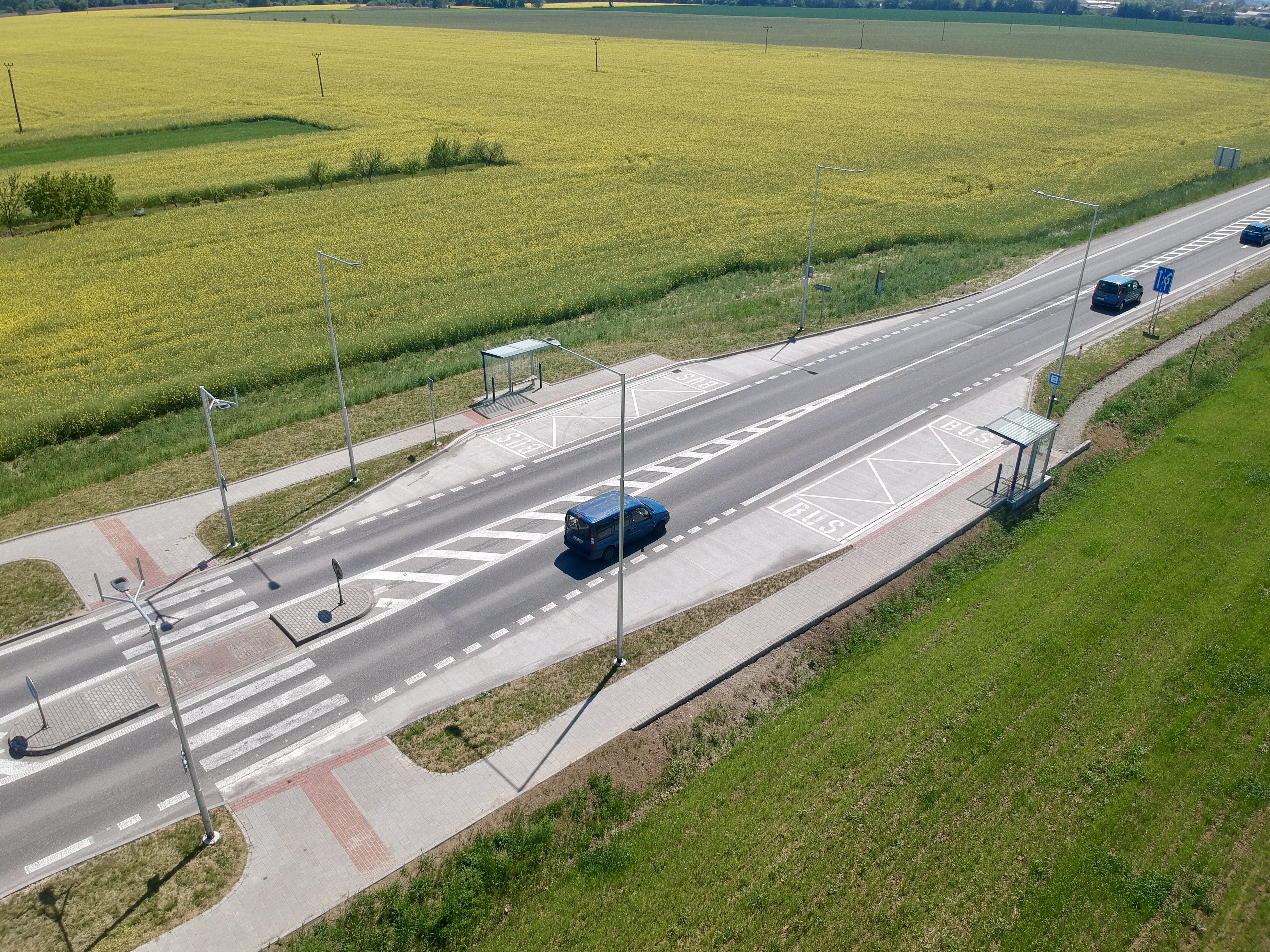 Spytihněv – autobusová zastávka - Vej- og brobyggeri