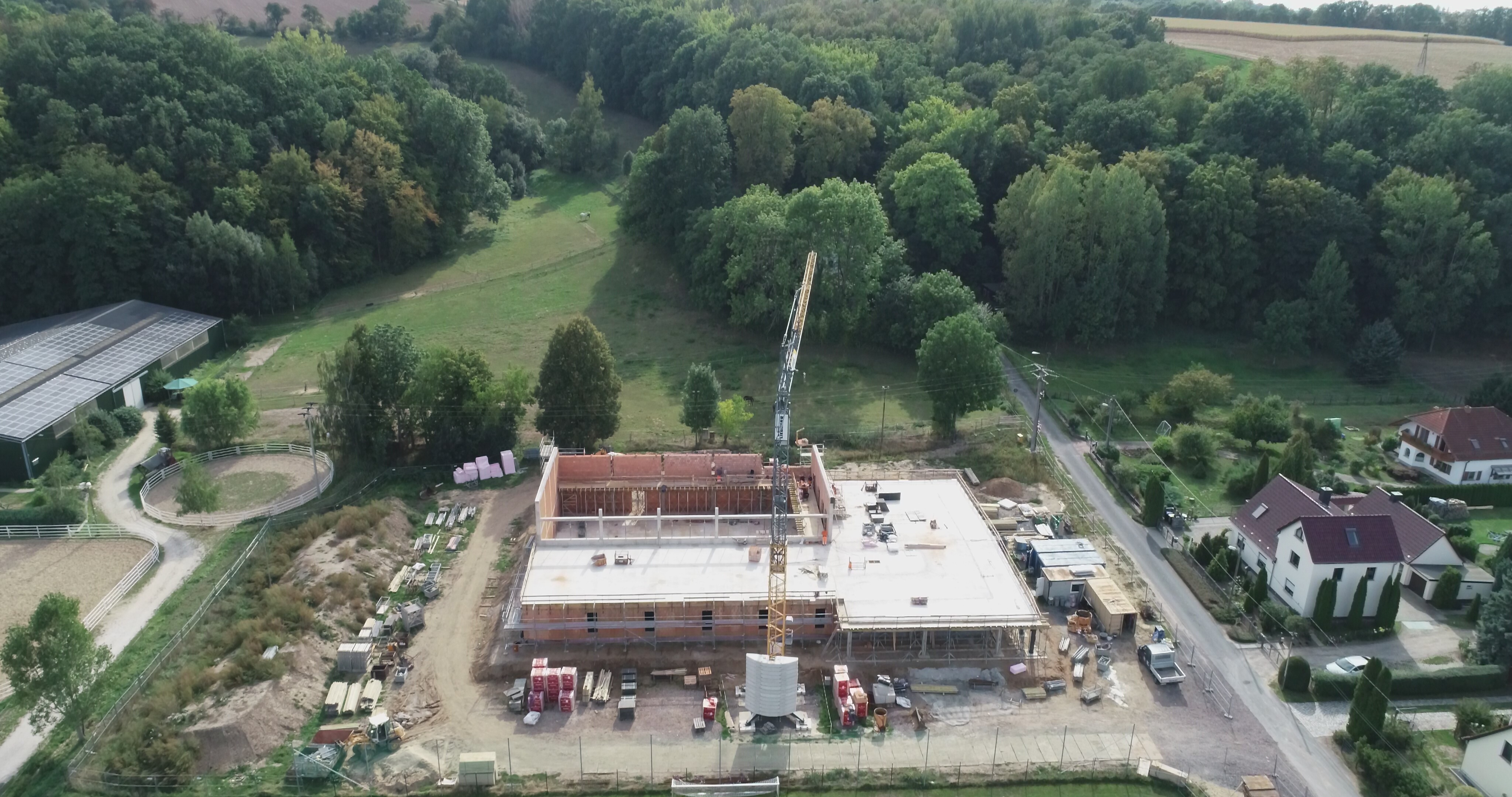 Schieritz / Zehren - Ersatzneubau Einfeldsporthalle mit Kegelbahn  - Byggearbejde