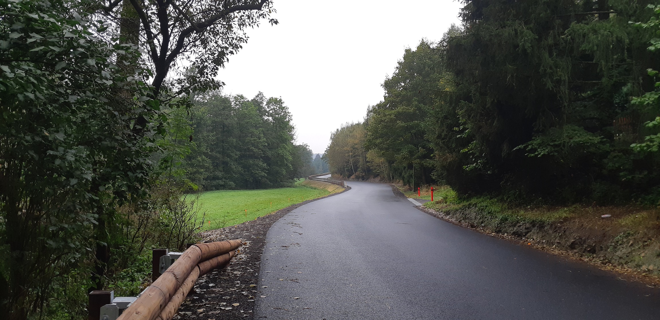 Trhová Kamenice – vybudování stezky pro chodce a cyklisty    - Vej- og brobyggeri