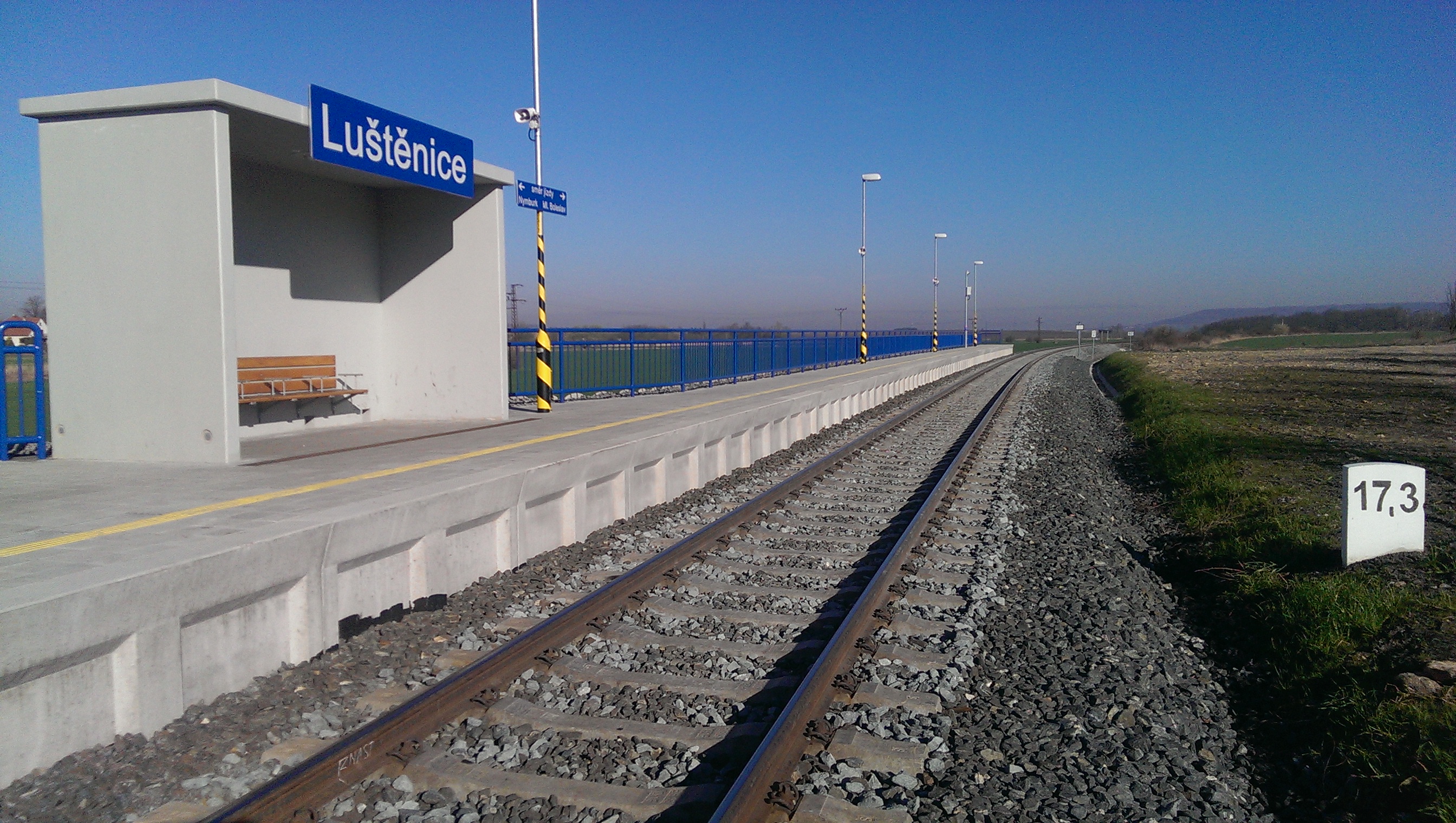 Zvýšení kapacity trati Nymburk – Mladá Boleslav, 1. stavba - Jernbaner