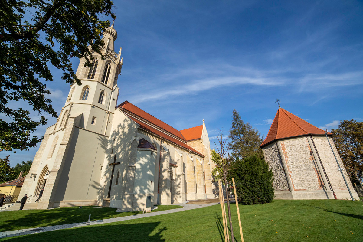 A Sankt Michael templom felújítása, Sopron - Byggearbejde