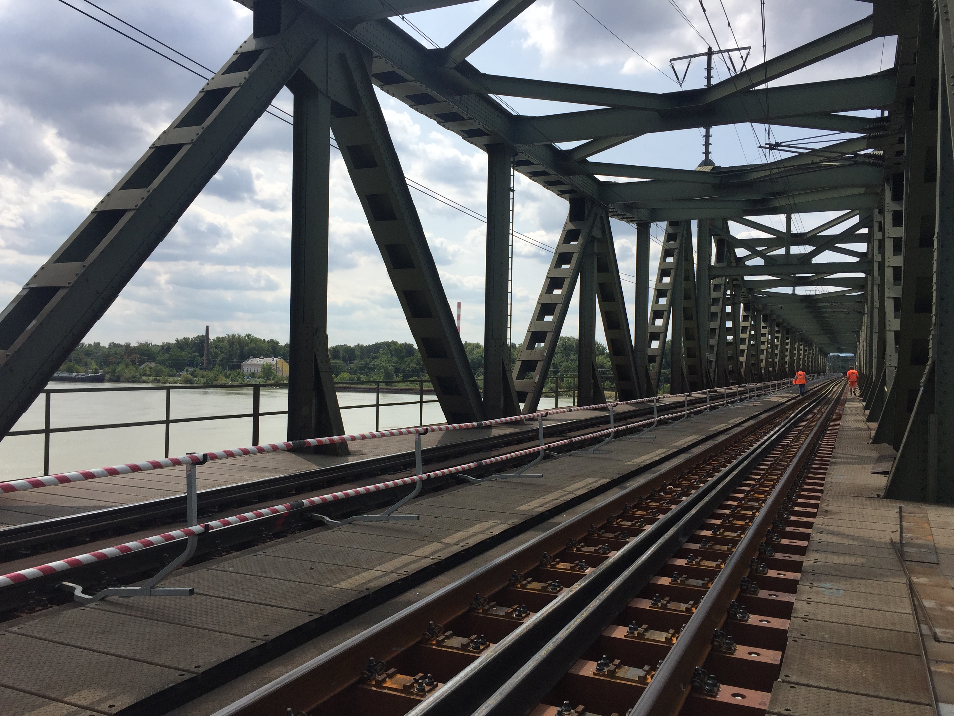 Brückenholztausch FFU Ostbahnbrücken - Jernbaner