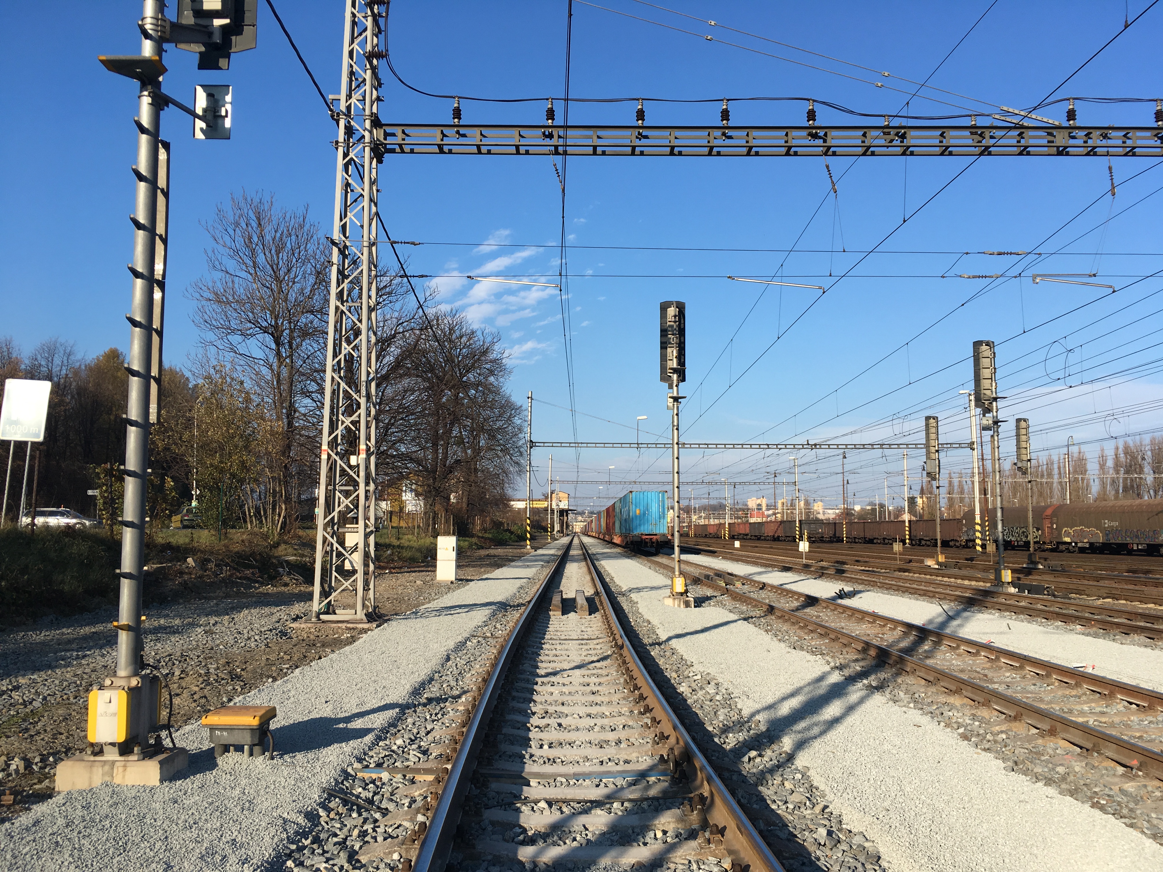 Oprava kolejí v ŽST Český Těšín  - Jernbaner