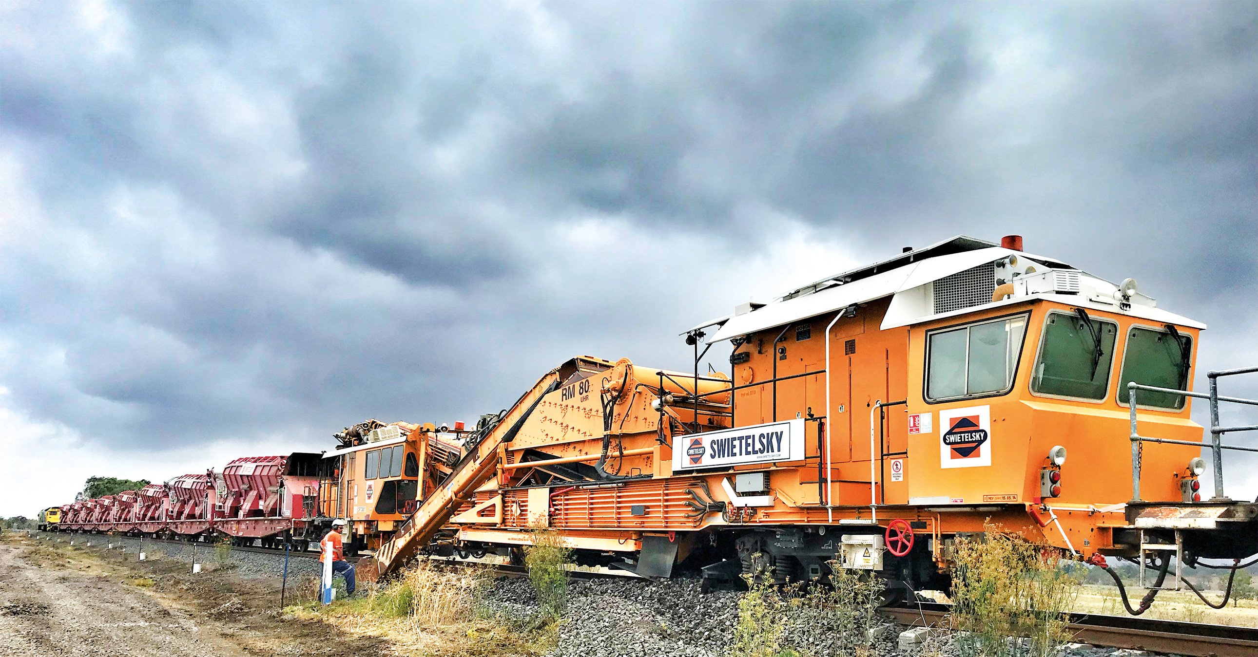 Track works, New South Wales - Jernbanearbejde