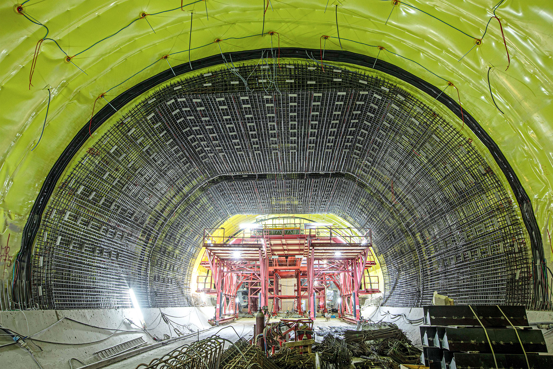 Stuttgart 21-Tunnel, Stuttgart - Tunnelarbejde