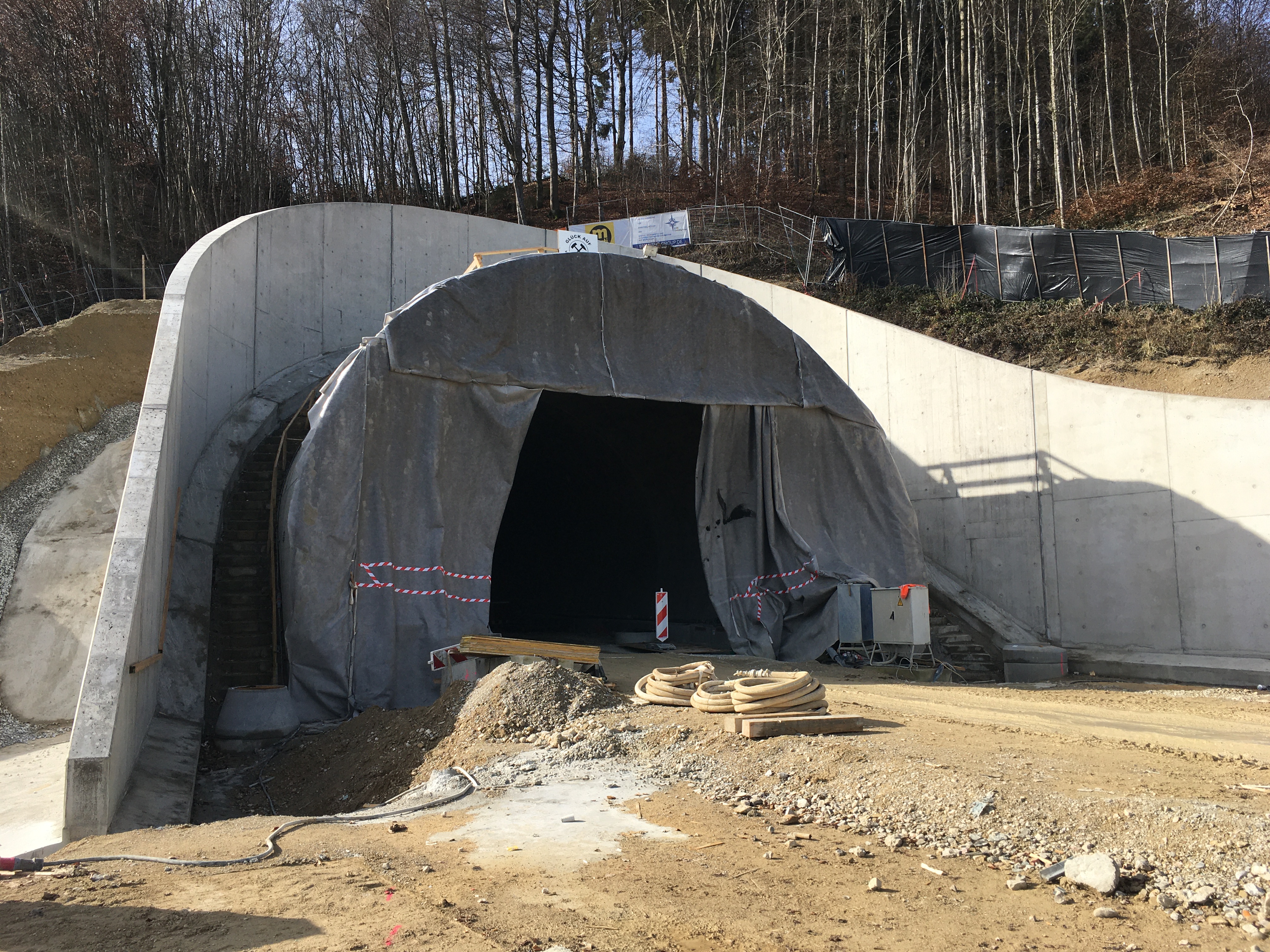 Aubergtunnel - Altenmarkt - Byggearbejde