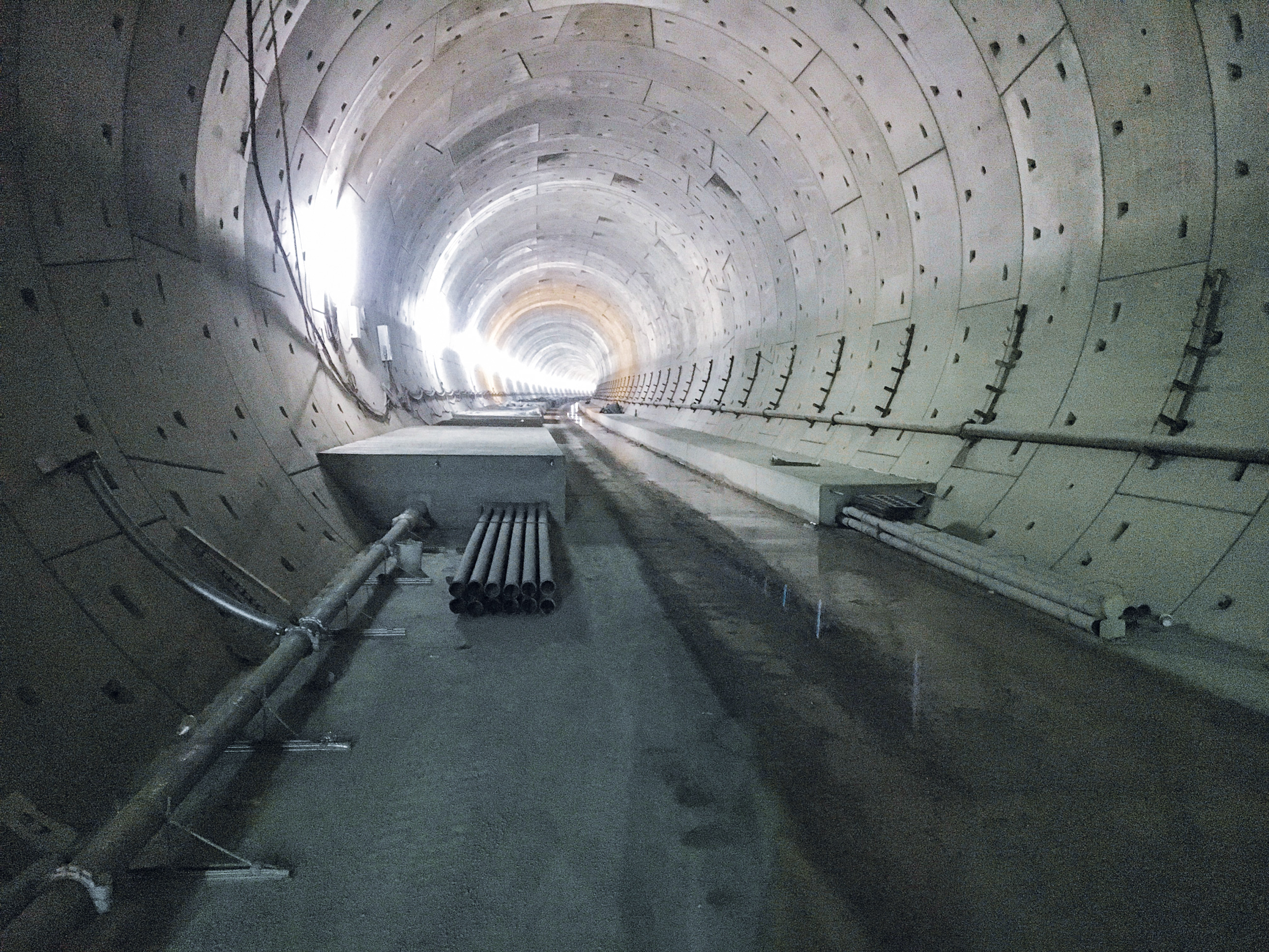 Bosslertunnel, Neubaustrecke Wendlingen-Ulm - Tunnelarbejde