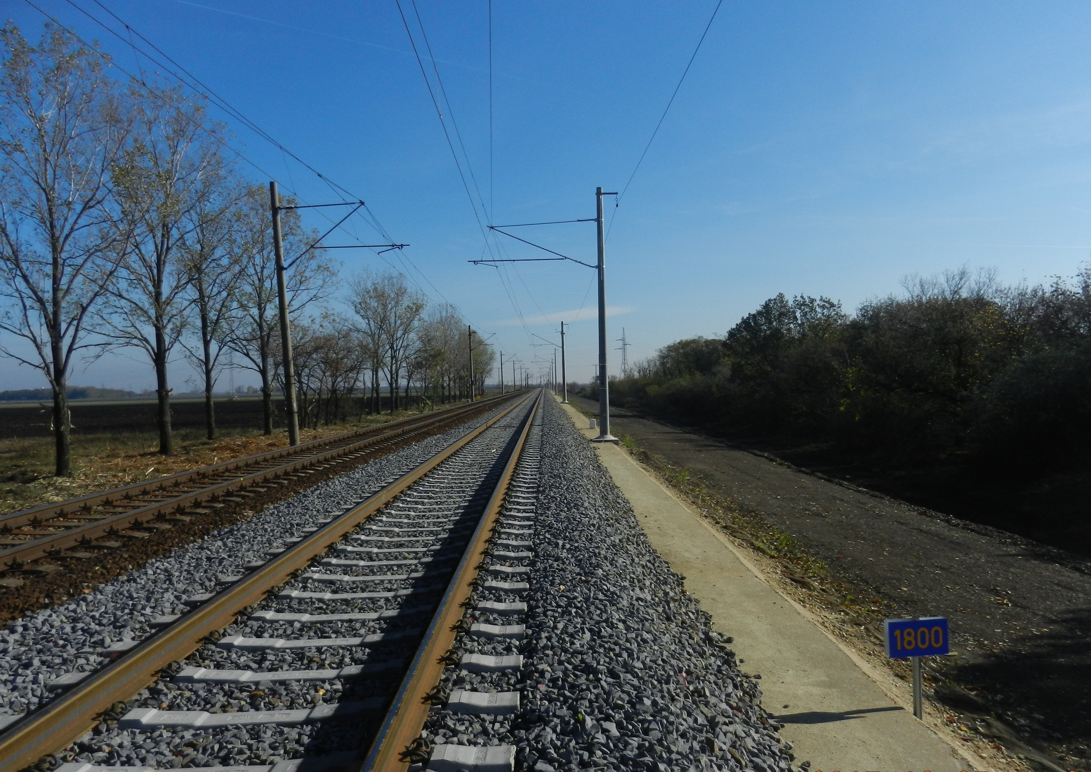 Püspökladány-Ebes vasútvonal fejlesztése - Jernbaner