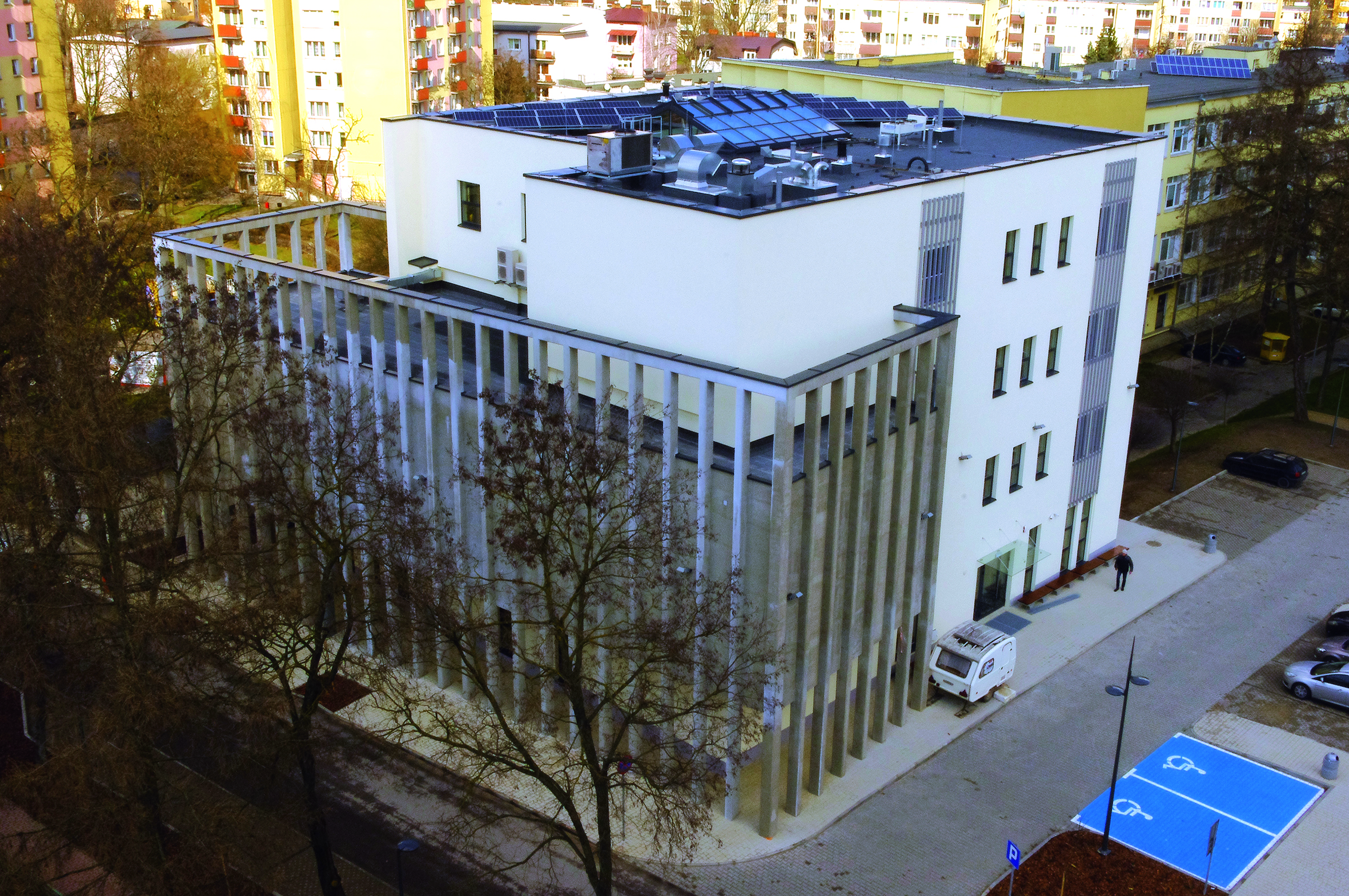 Centrum Technologii Informatycznych dla Politechniki Lubelskiej w Lublinie - Byggearbejde