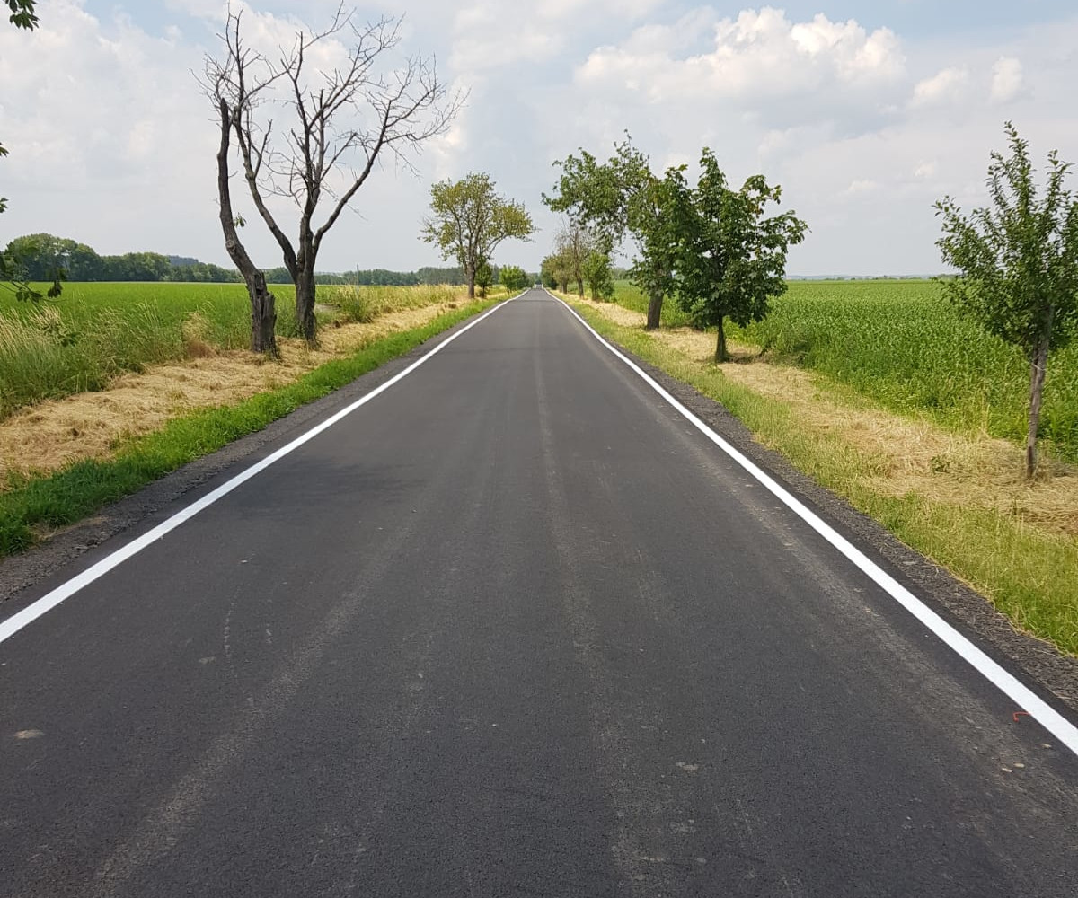 Silnice III/12536 – rekonstrukce úseku Červený Hrádek – Solopysky - Vej- og brobyggeri