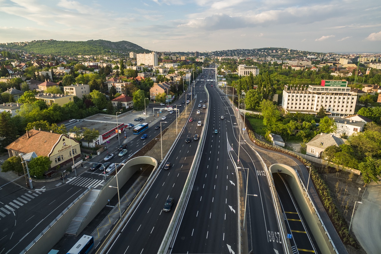 M1 - M7 bevezető szakasz  - Vej- og brobyggeri