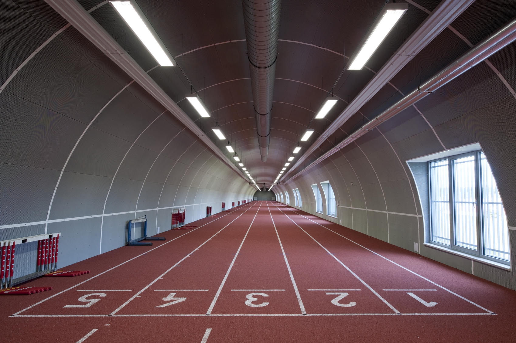 Plzeň - atletický stadion Skvrňany - Byggearbejde