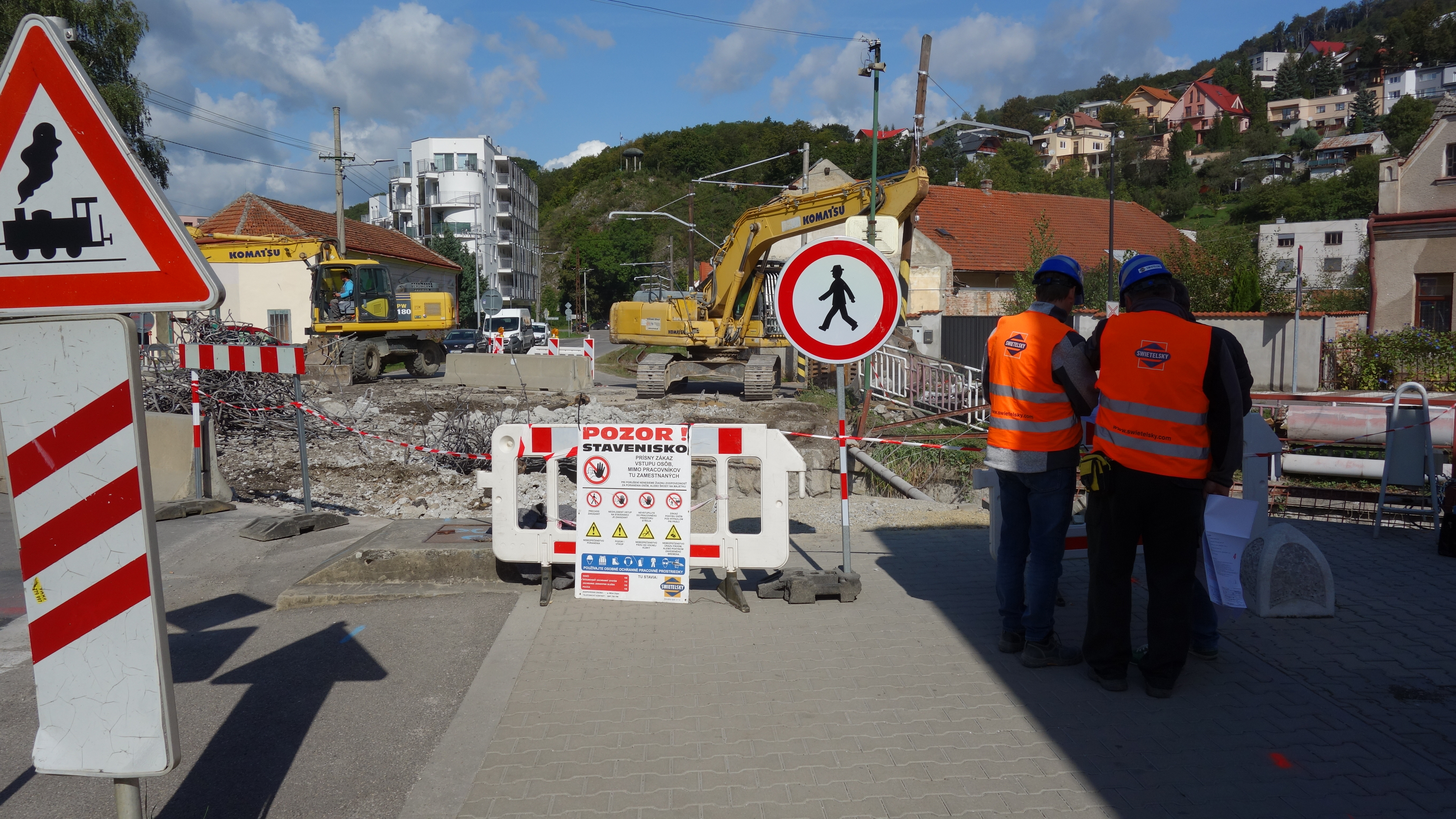 SO-01 Prestavba mostného objektu 516-004 križovanie vodného toku, Trenčianske Teplice - Vej- og brobyggeri