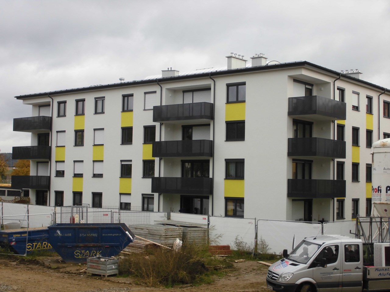 WHA Horn - 3580 Hopfengartenstraße - Bauteil I - IV - Byggevirksomhed WHA Horn - 3580 Hopfengartenstraße - Bauteil I - IV - Byggevirksomhed