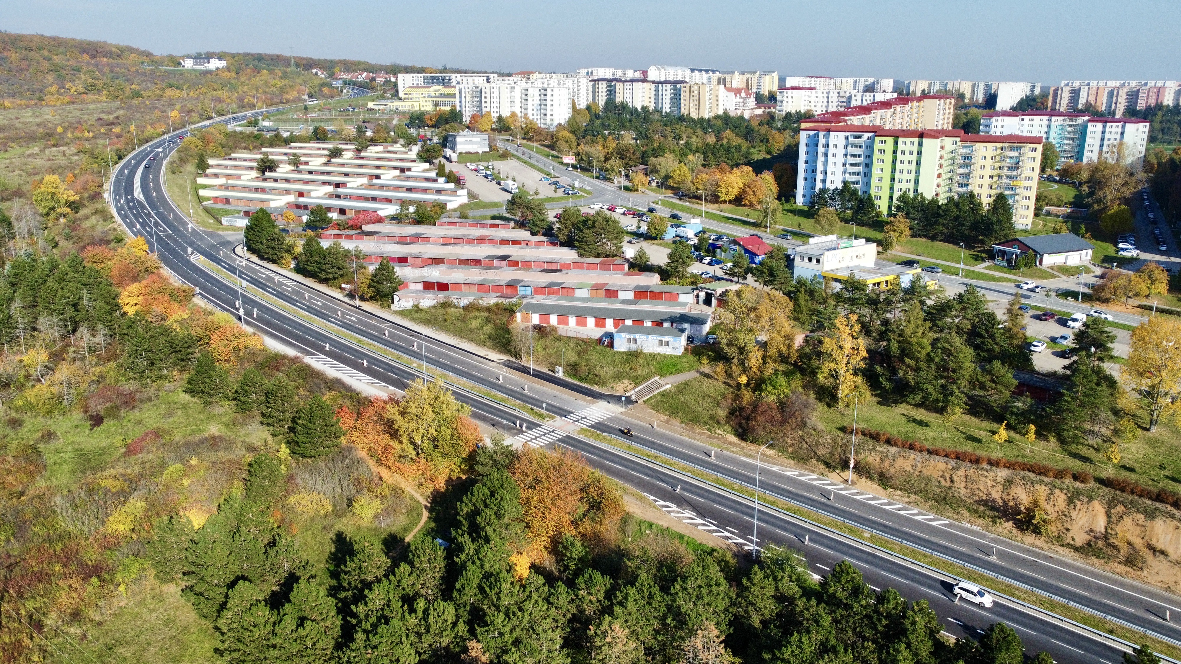 Brno – rekonstrukce ul. Jedovnická - Vej- og brobyggeri