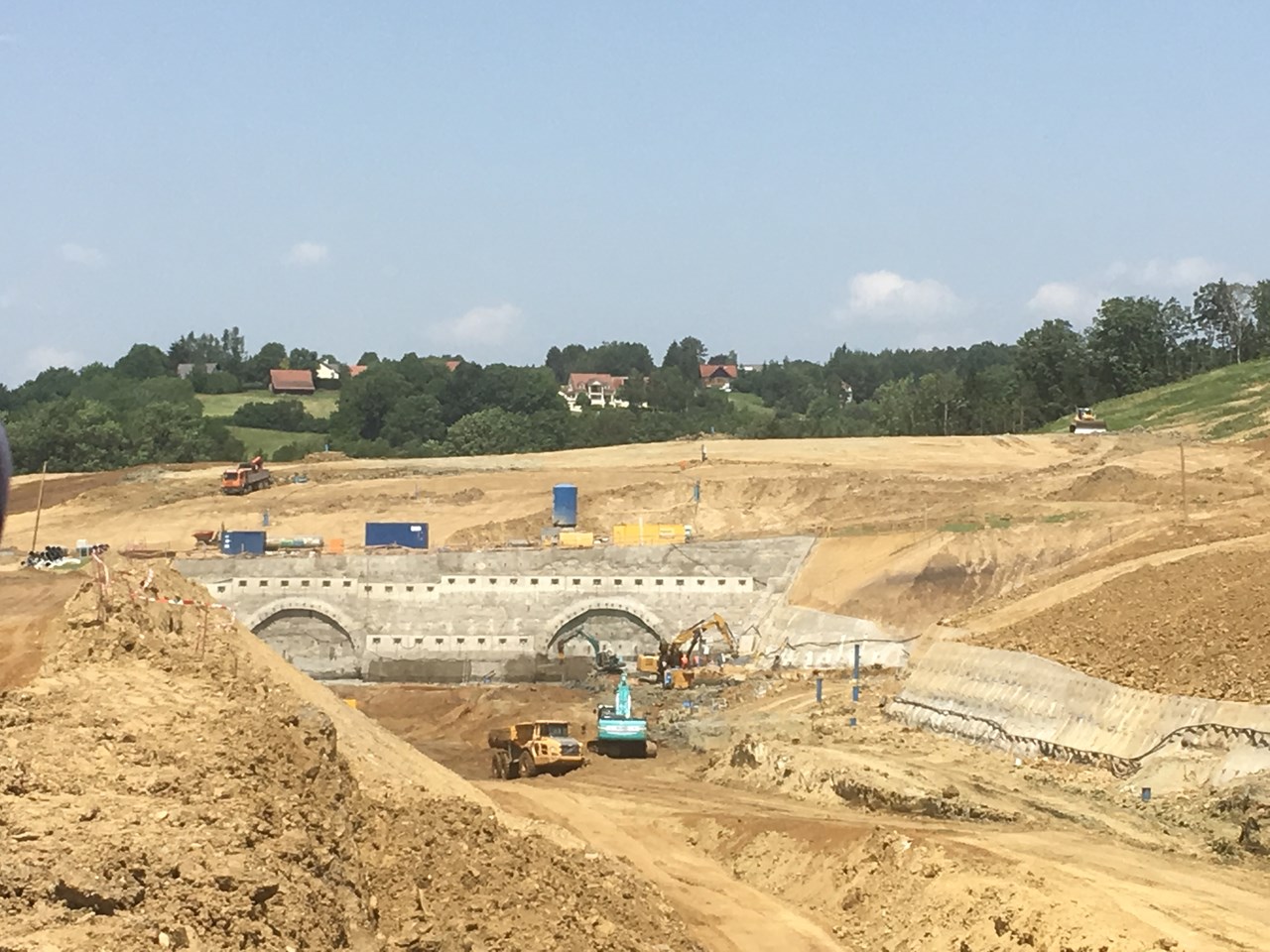 S7 Fürstenfelder Schnellstraße - Tunnel Rudersdorf - Tunnelarbejde S7 Fürstenfelder Schnellstraße - Tunnel Rudersdorf - Tunnelarbejde