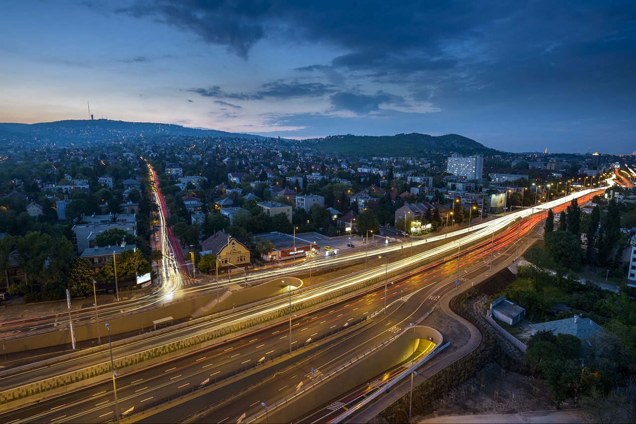 M1 - M7 bevezető szakasz  - Vej- og brobyggeri