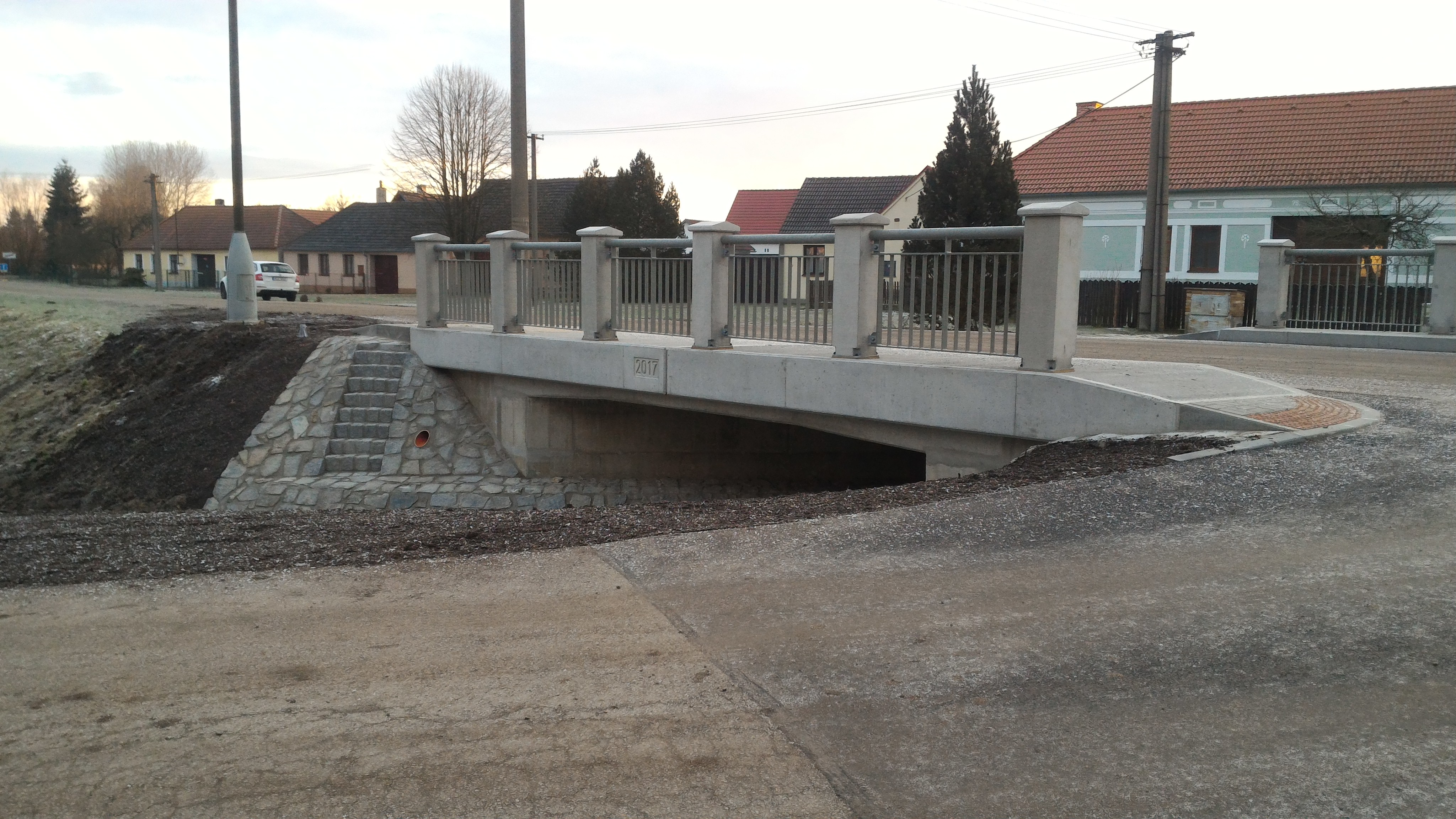 Mažice – rekonstrukce mostů na území obce - Vej- og brobyggeri