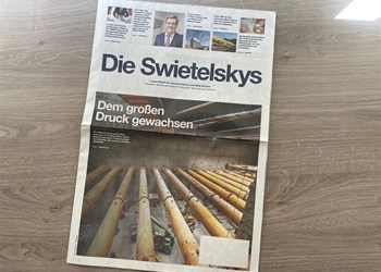 Zweite Ausgabe der Kunden- und Mitarbeiterzeitung erschienen - AT Zweite Ausgabe der Kunden- und Mitarbeiterzeitung erschienen - AT