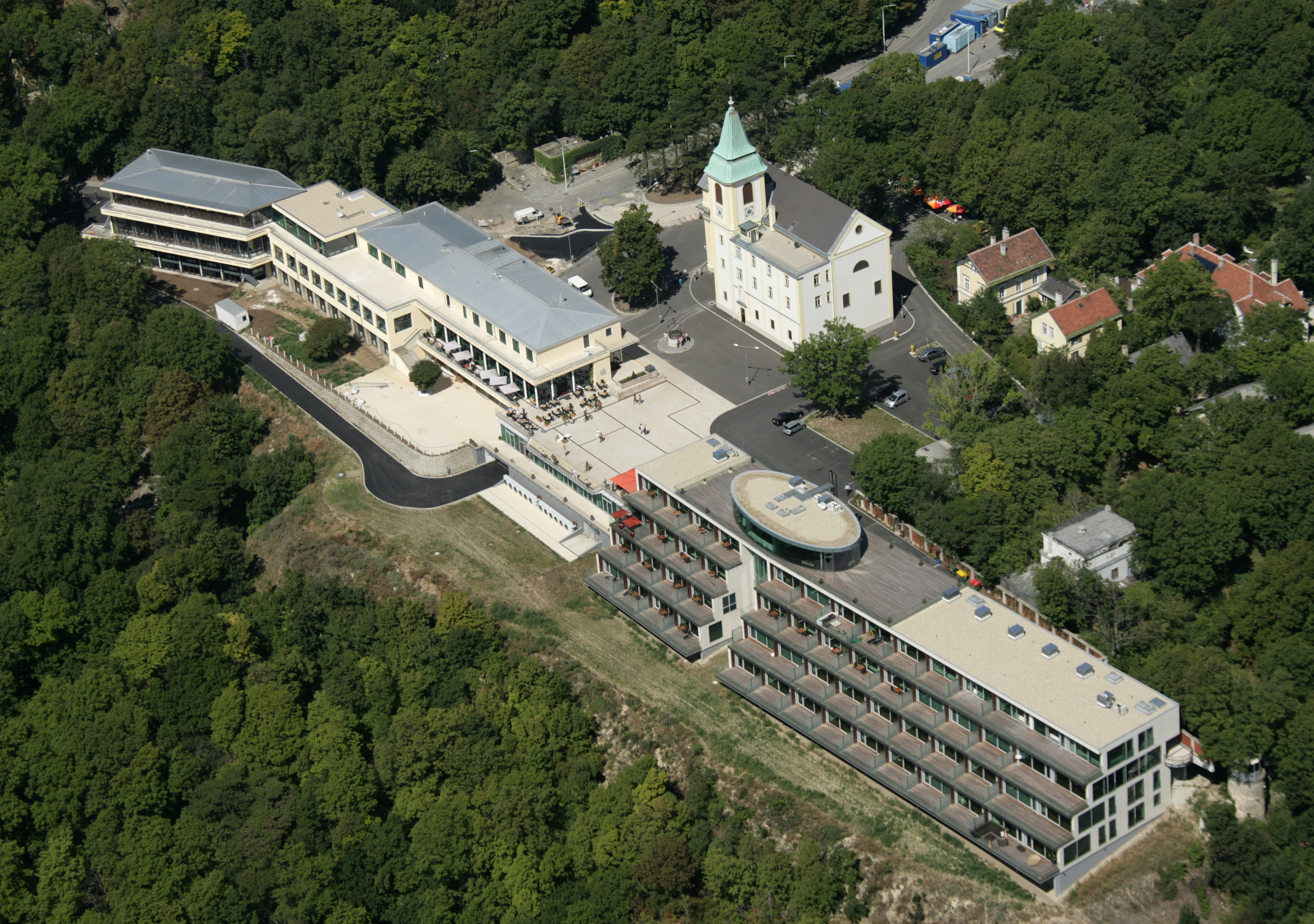 Hotel Kahlenberg - Byggearbejde