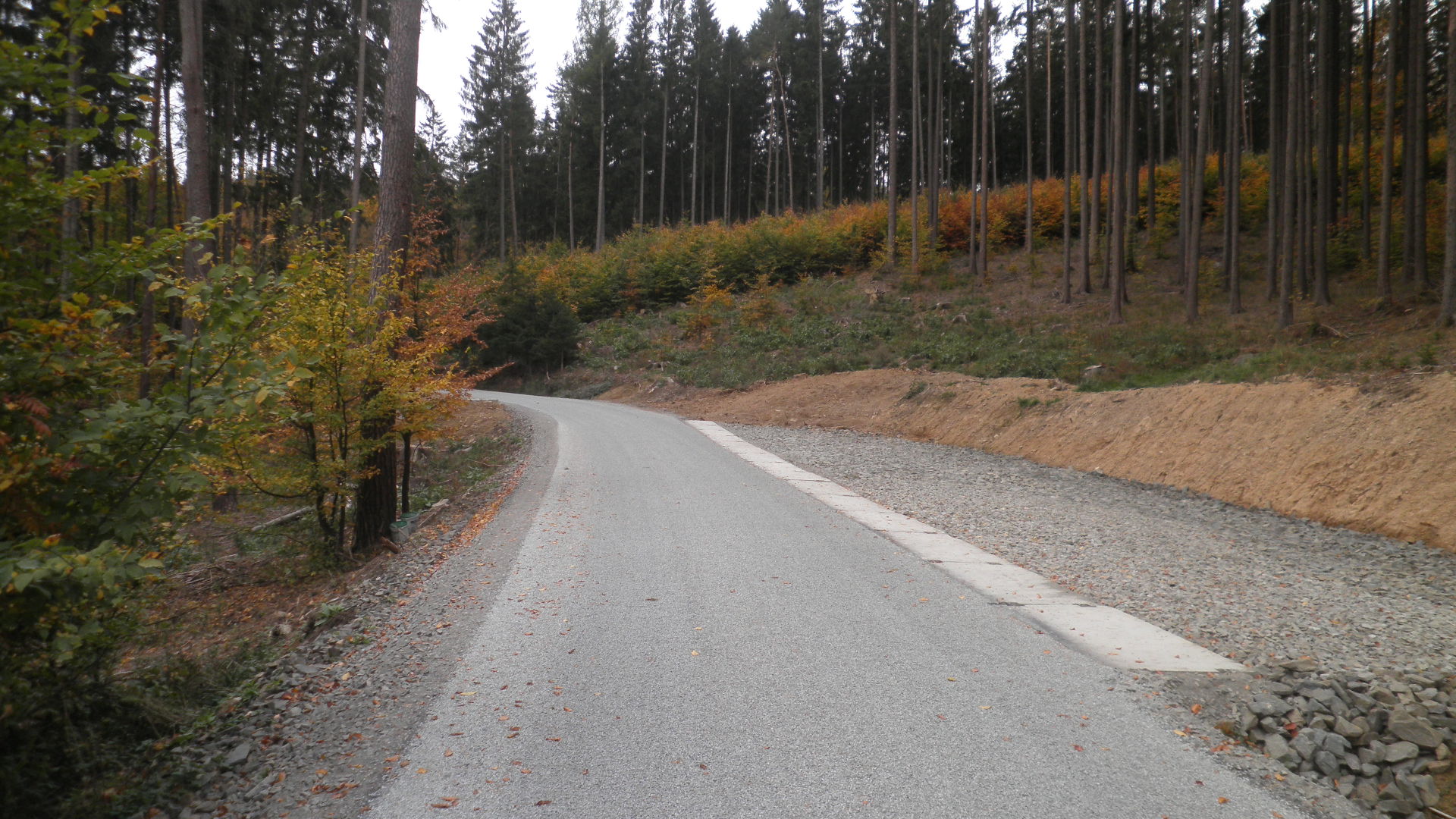 Jedovnice – oprava části cyklostezky č. 507 – Šibrnka - Vej- og brobyggeri