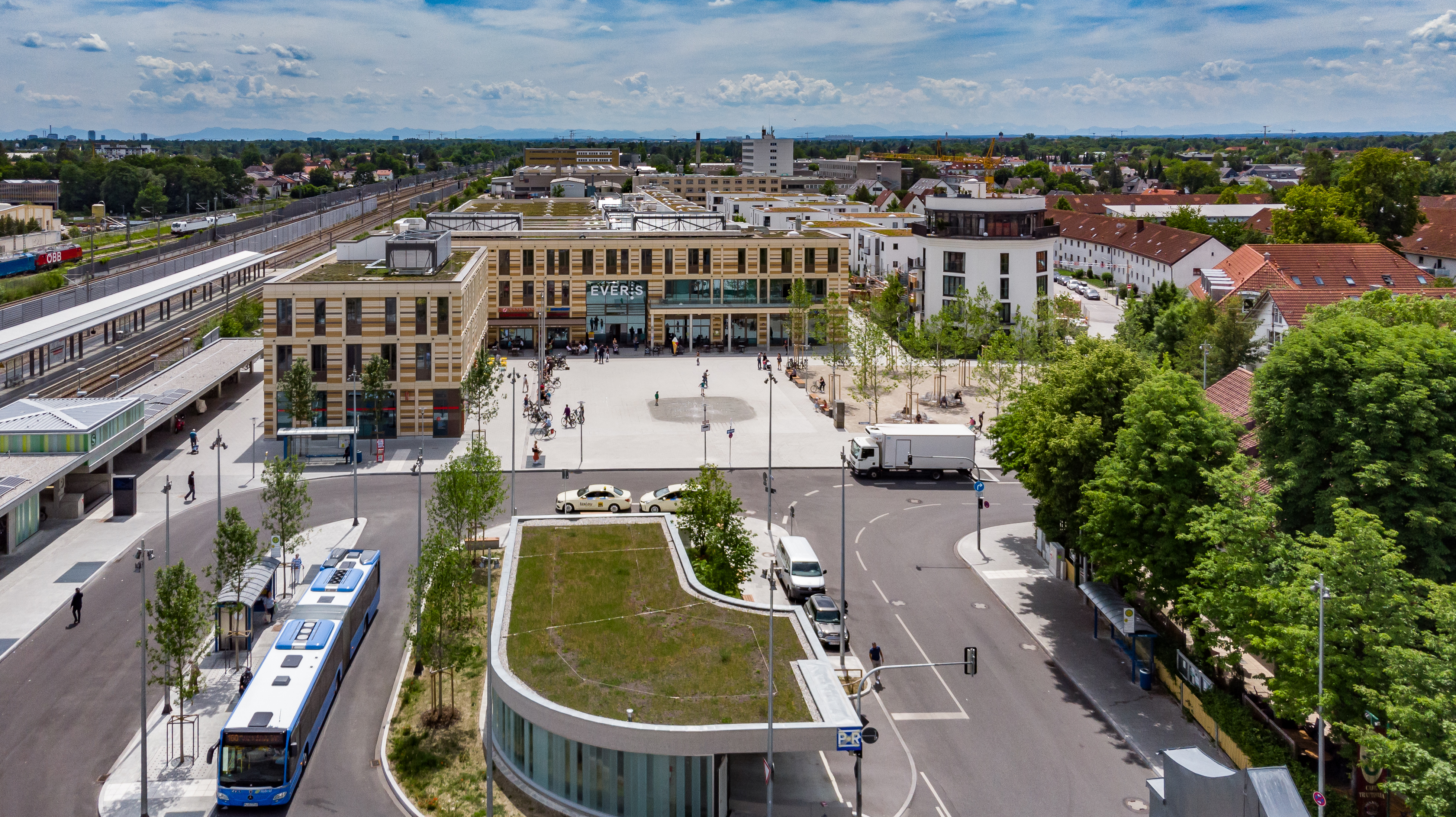 EKZ Oertelplatz - Byggearbejde