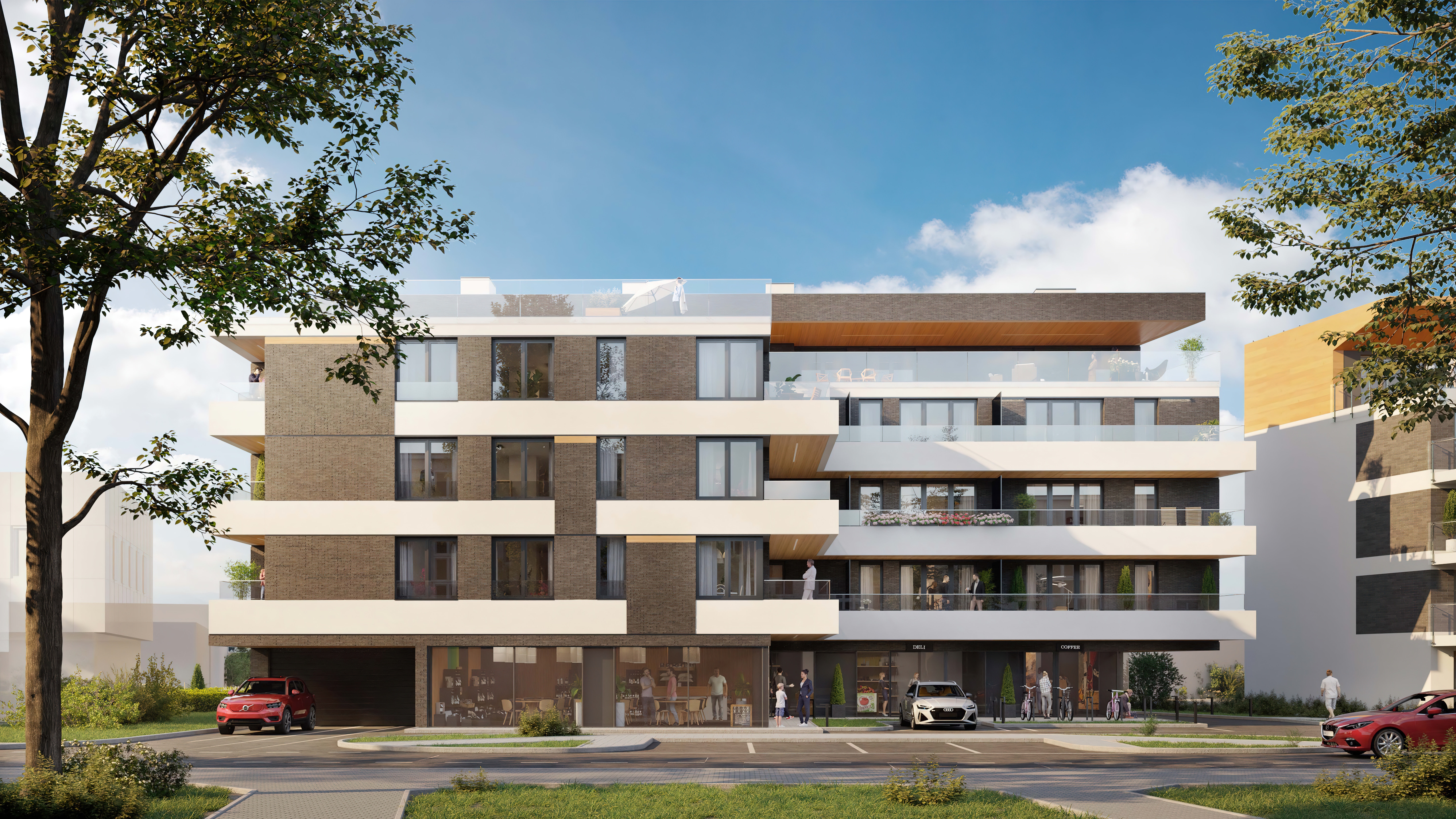 Budynek Apartamentowy Linde Residence II - Byggearbejde