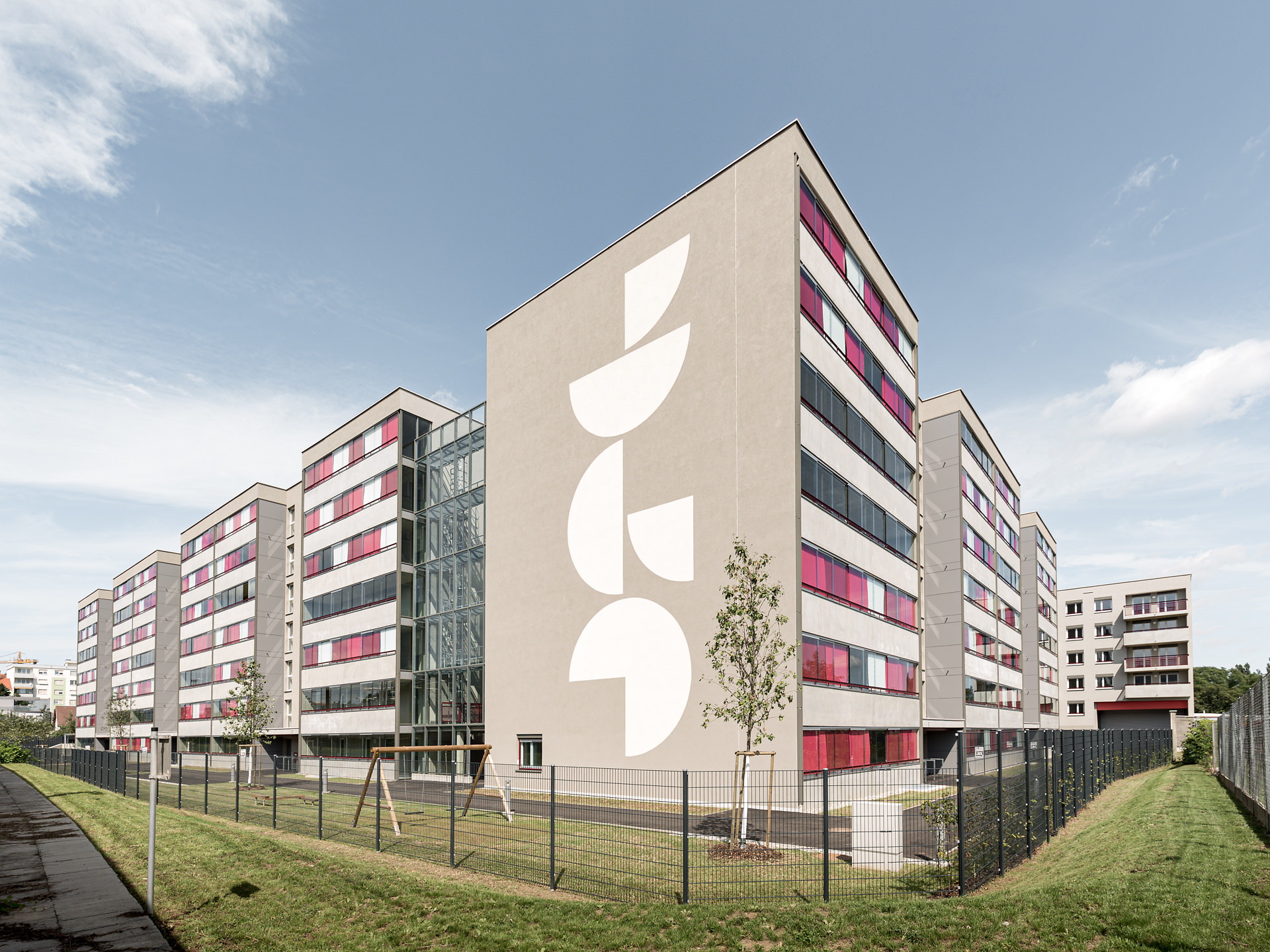 Eggenbergergürtel 50-55, Graz  - Byggearbejde