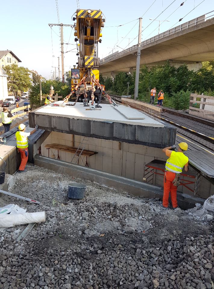 Durchlass Wien Nußdorf - Vej- og brobyggeri