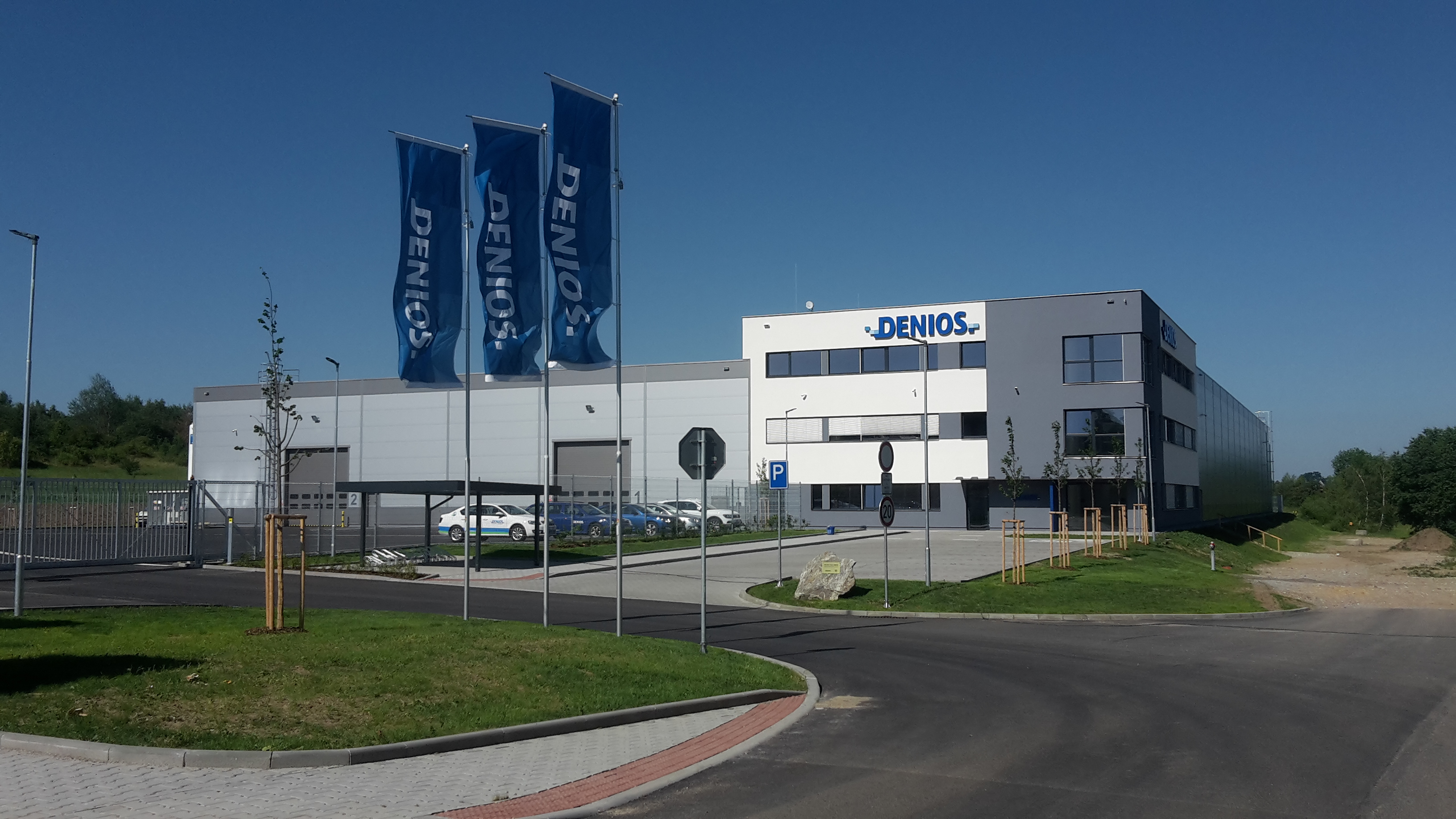 Strakonice – výrobní hala Denios - Byggearbejde