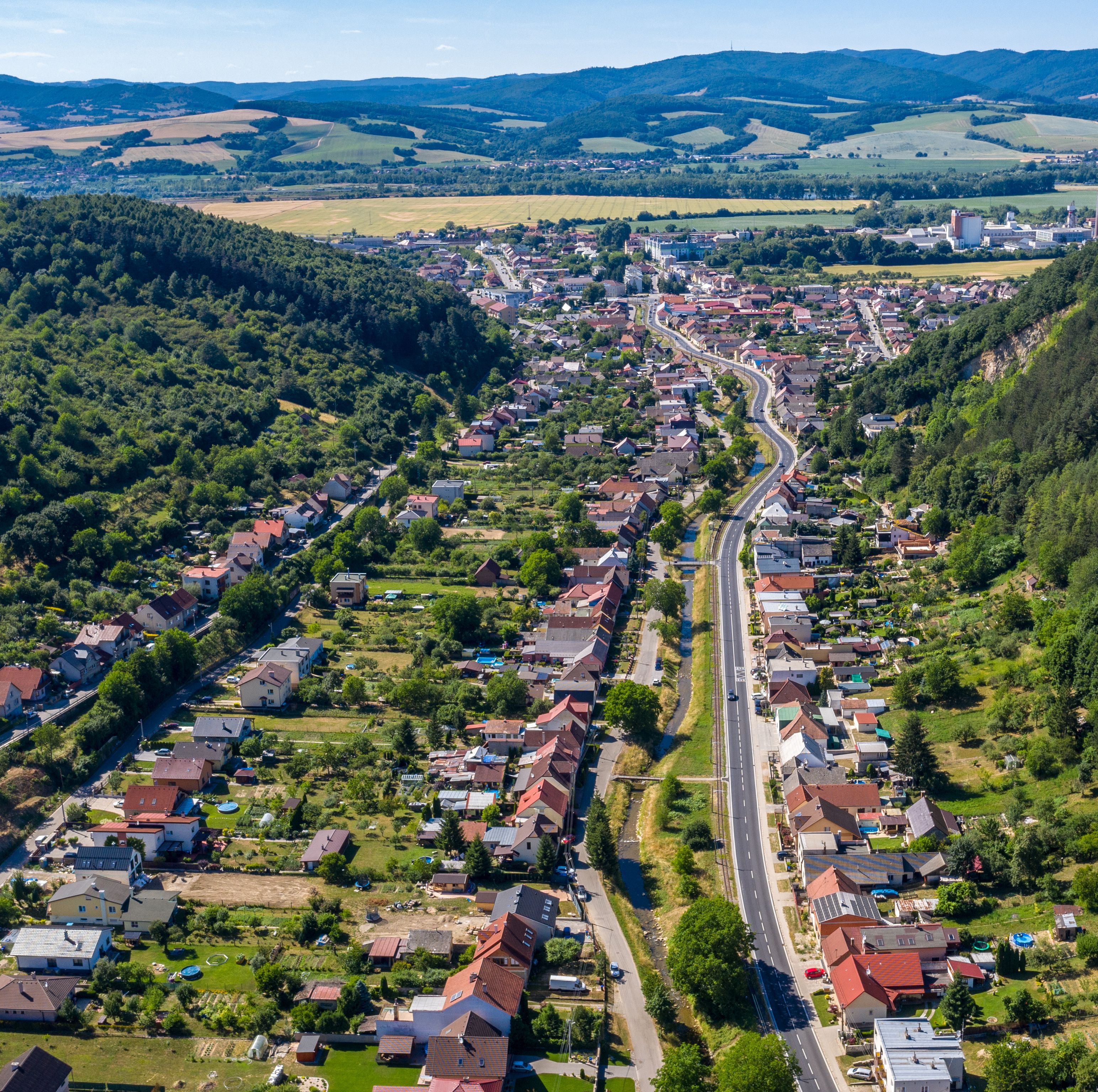 Oprava cesty II/516 - Vej- og brobyggeri