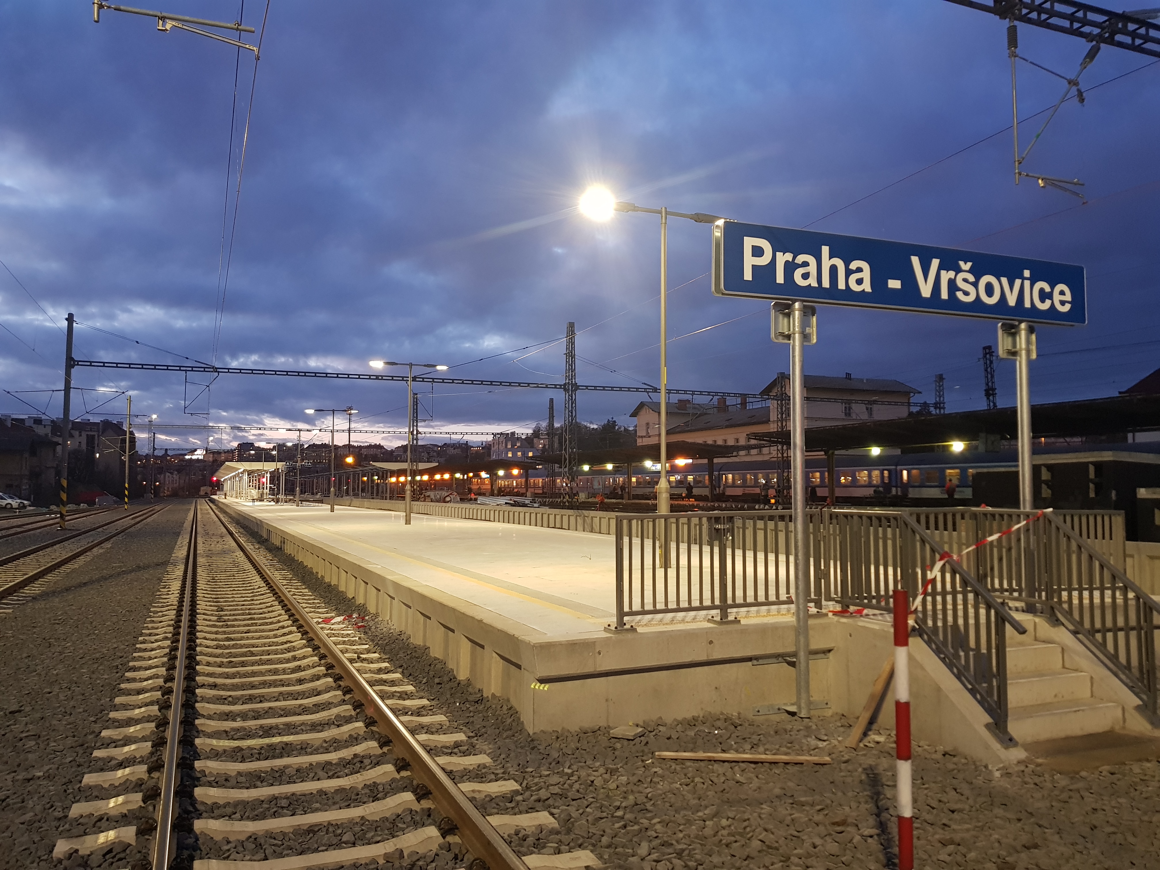 Optimalizace traťového úseku Praha Hostivař – Praha hl. n. (II. část) - Jernbaner