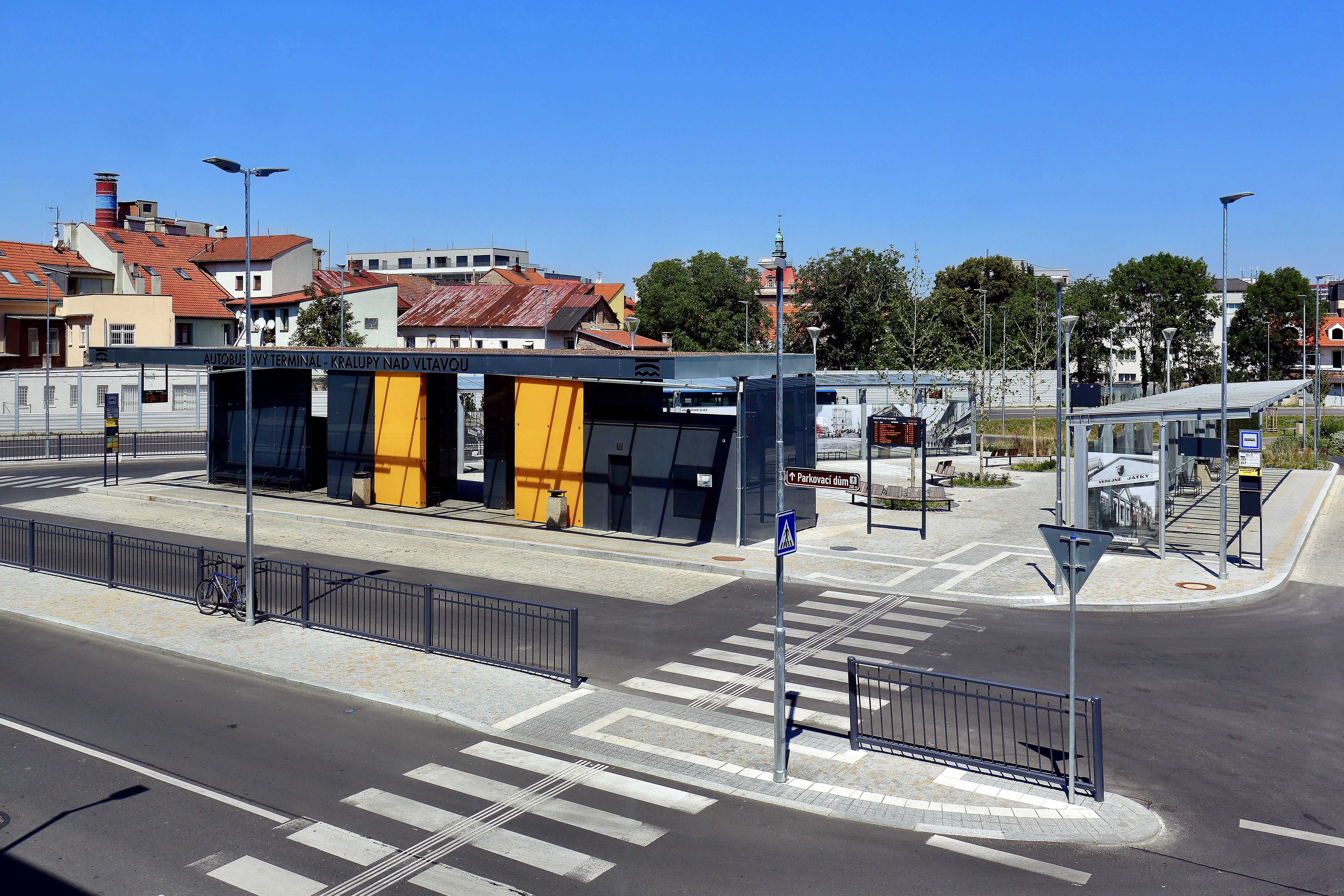 Kralupy nad Vltavou – terminál autobusového nádraží - Vej- og brobyggeri