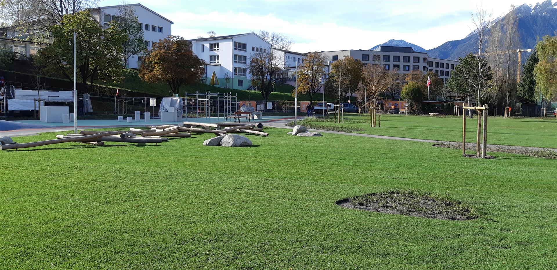 Park im Pradl Neugestaltung Grünzeug - Special kompetencer