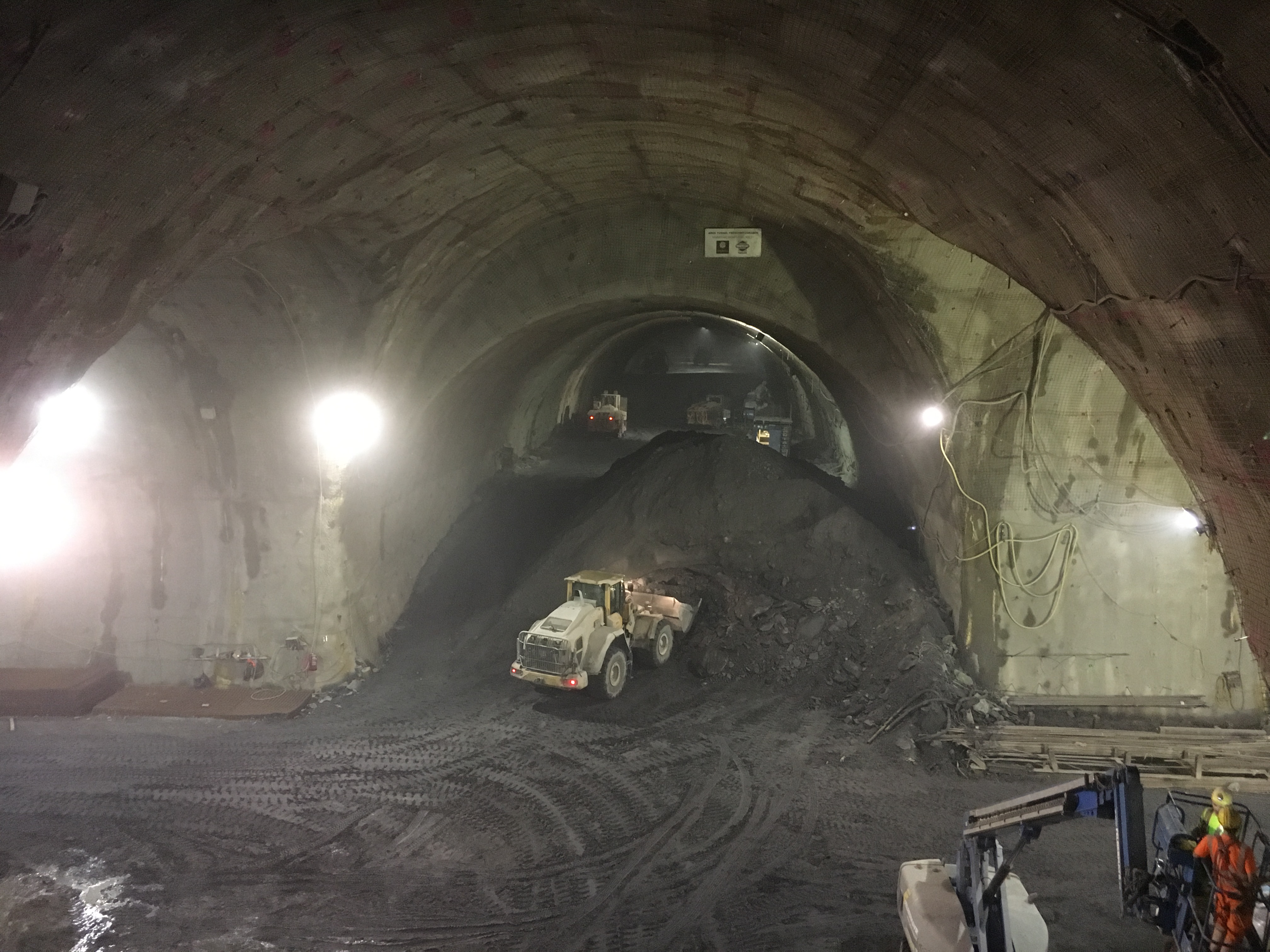 Semmering Basistunnel - SBT 2.1 Fröschnitzgraben - Tunnelarbejde