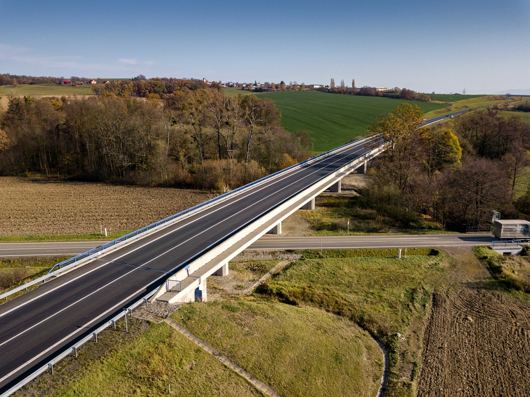 Silnice I/57 – rekonstrukce úseku Lukavec–Fulnek - Vej- og brobyggeri