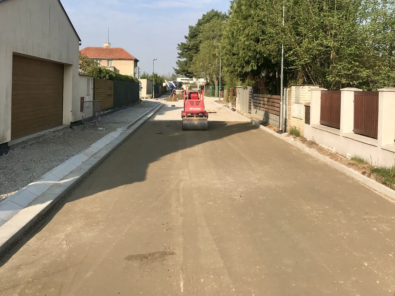 Černošice – rekonstrukce místních komunikací - Vej- og brobyggeri