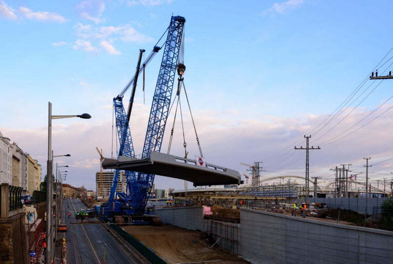 Brücke Wien Gudrunstraße - Vej- og brobyggeri