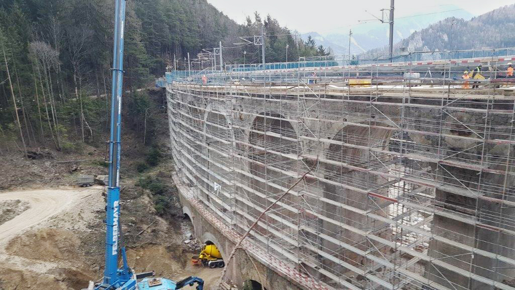 Brückenbau, Gamperl-Viadukt, Semmering - Vej- og brobyggeri