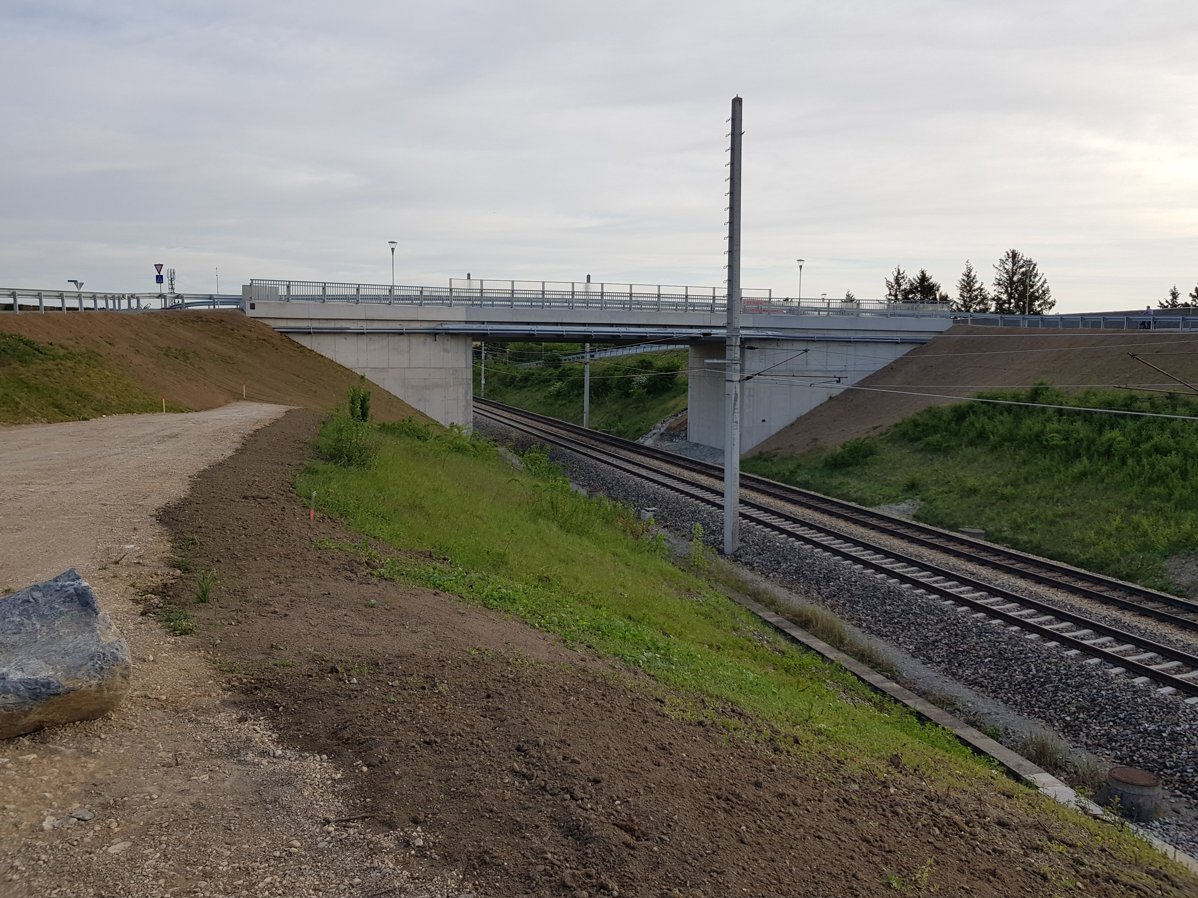 Überfahrtsbrücke Kottingbrunn - Vej- og brobyggeri