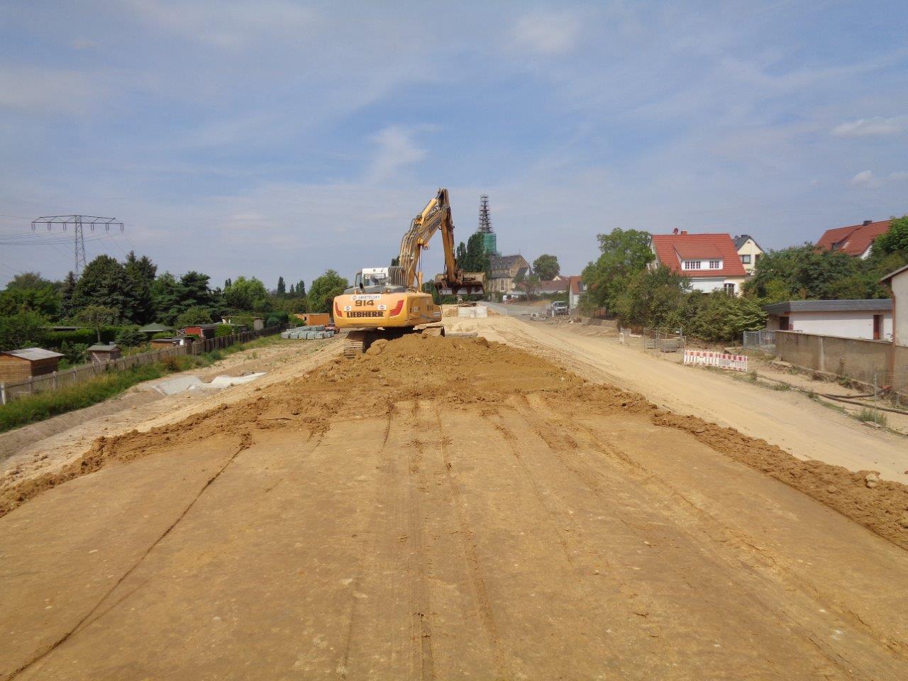 Radebeul / Fürstenhain - Hochwasserschutzlinie M 68  - Special kompetencer