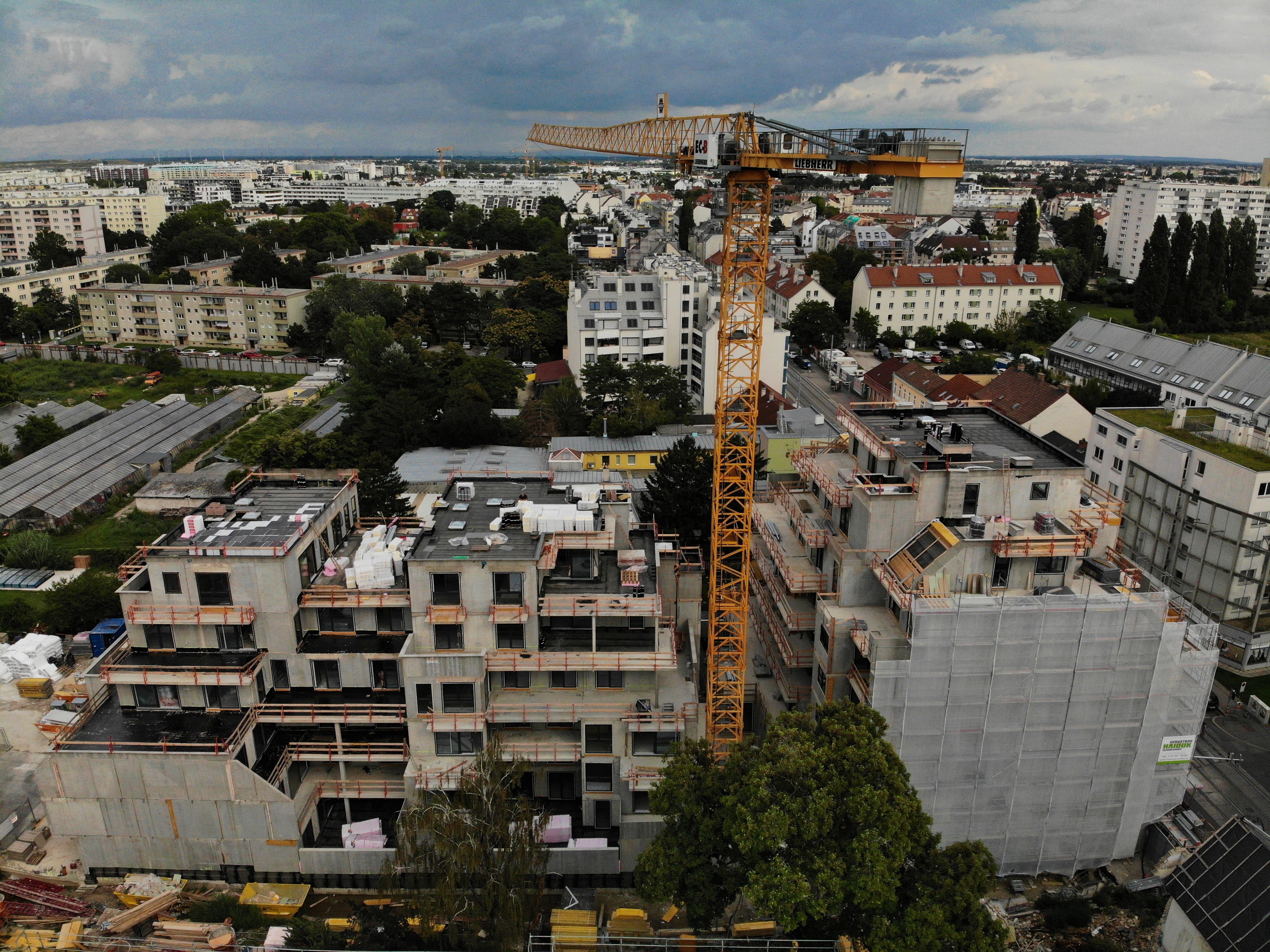 WHA Donaufelderstraße 197 - 1210 Wien - Byggearbejde