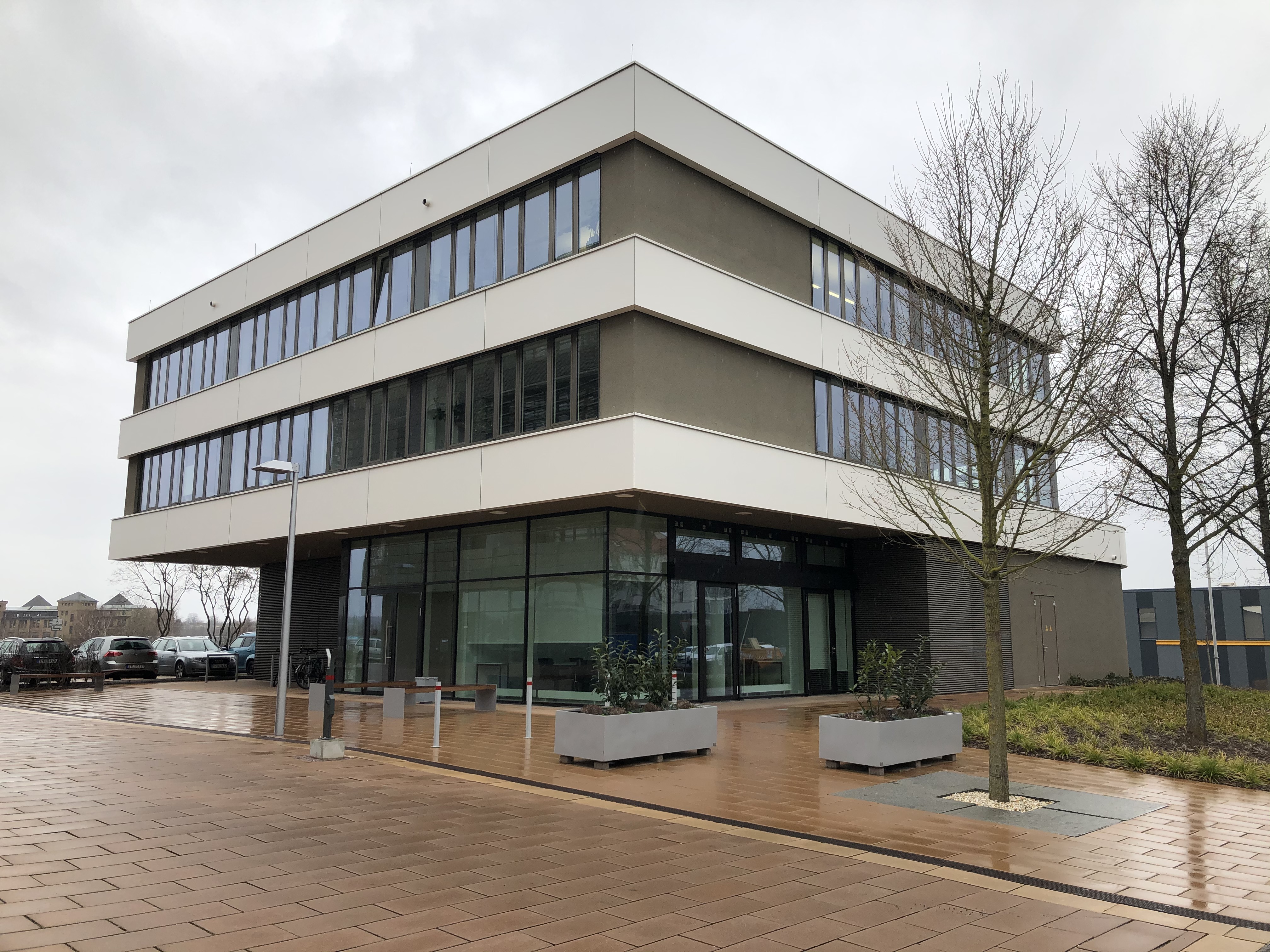 Chemnitz - Fraunhofer Institut ENAS, Technologie Campus 3  - Byggearbejde