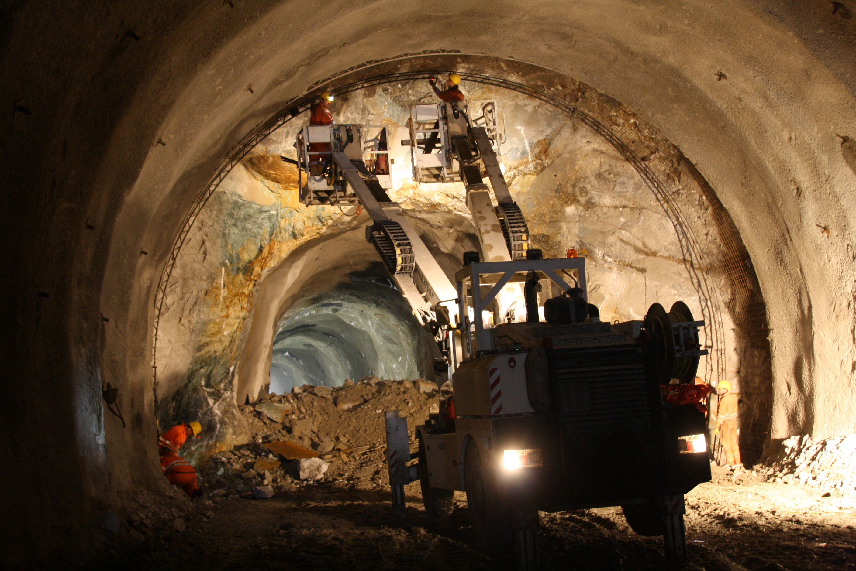 S10 Tunnel Neumarkt - Tunnelarbejde